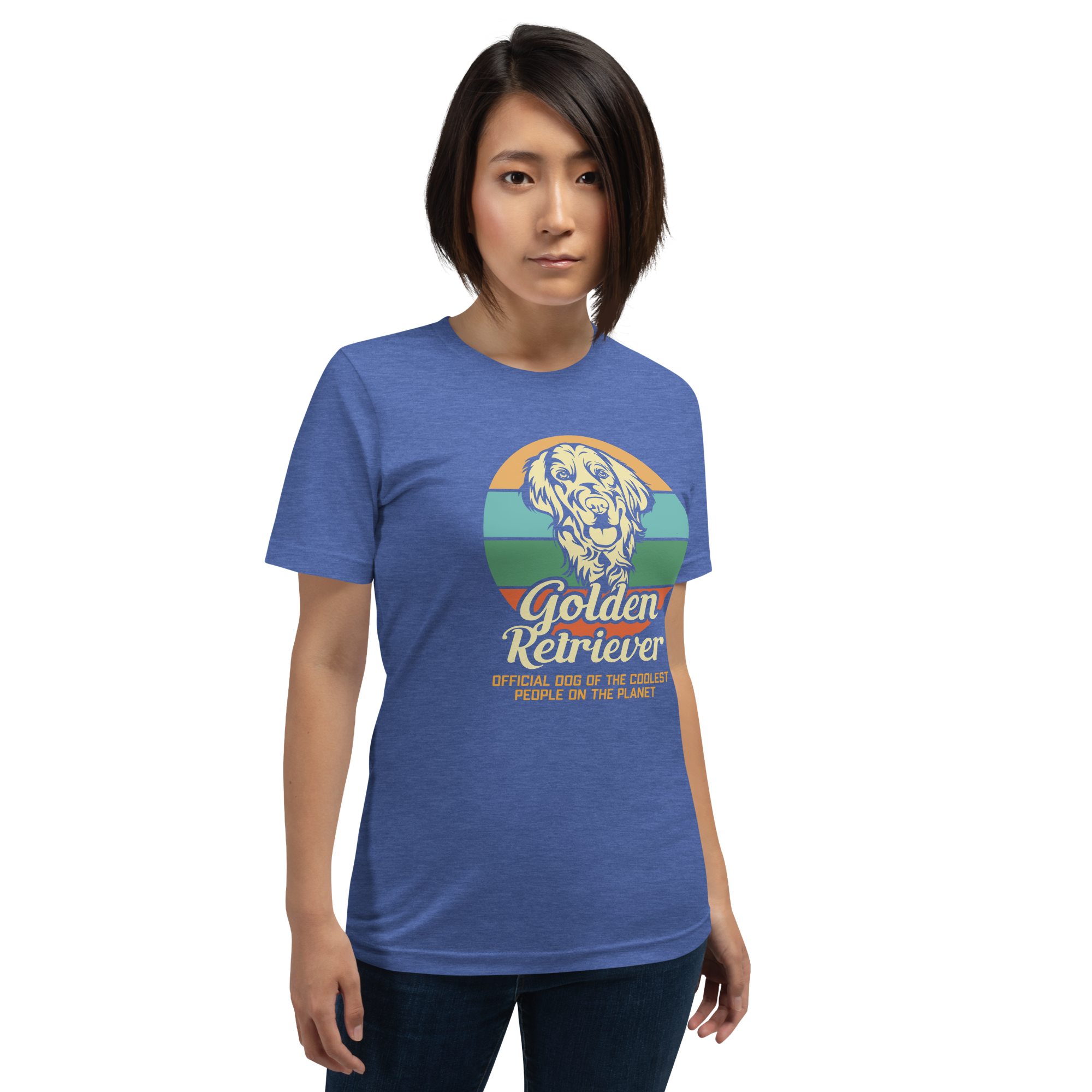 GOLDEN RETRIEVER BLISS unisex t-shirt