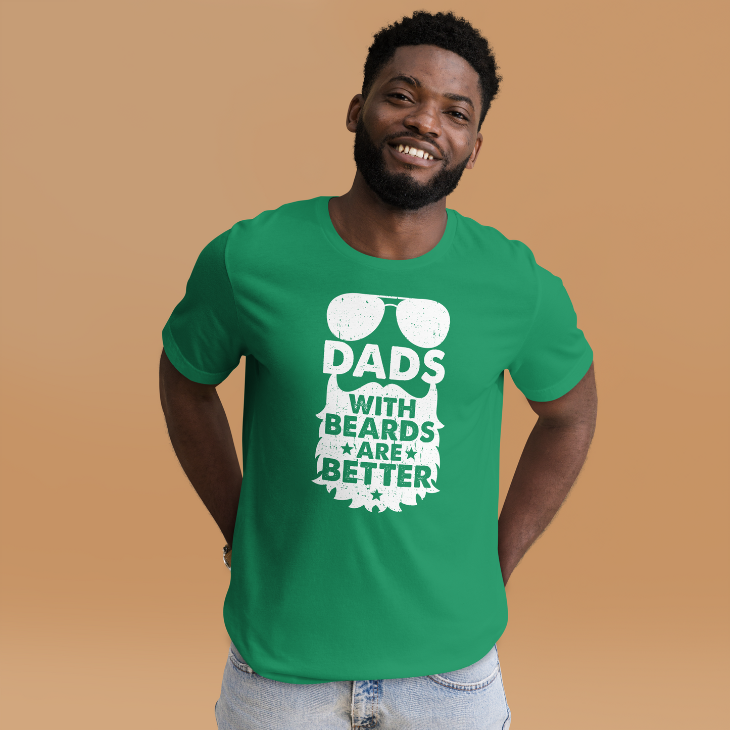 DADS WITH BEARDS Unisex t-shirt