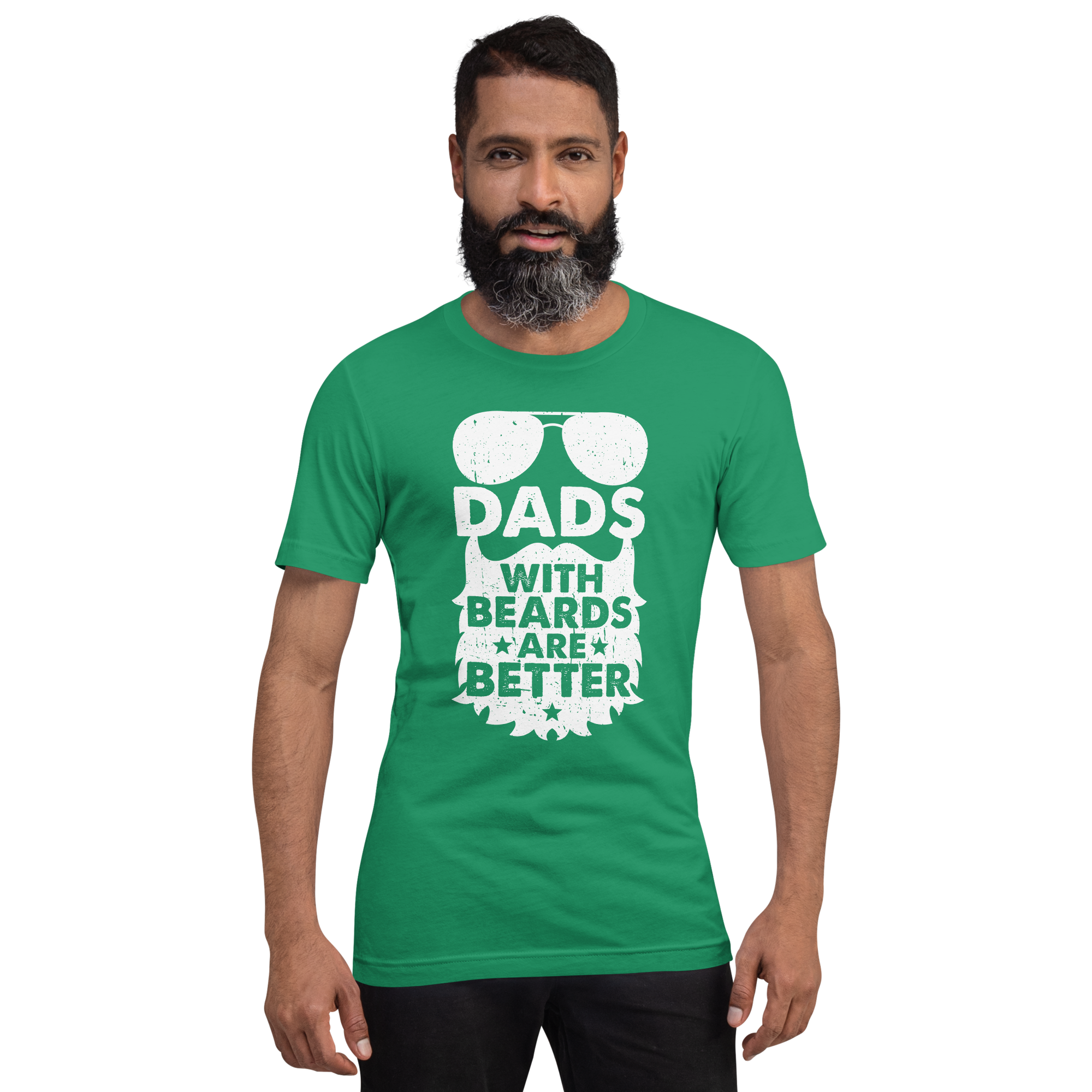 DADS WITH BEARDS men's t-shirt