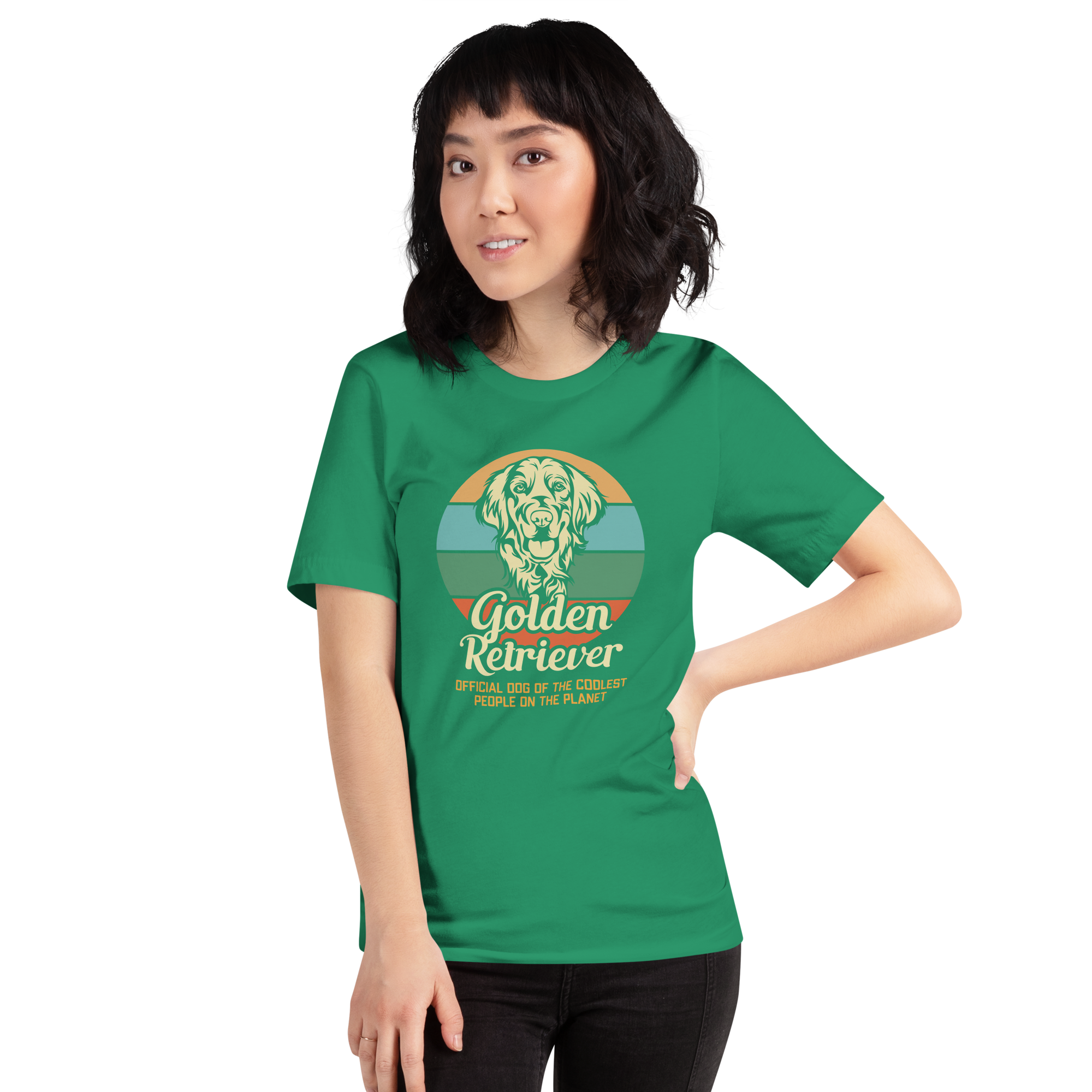 GOLDEN RETRIEVER BLISS unisex t-shirt