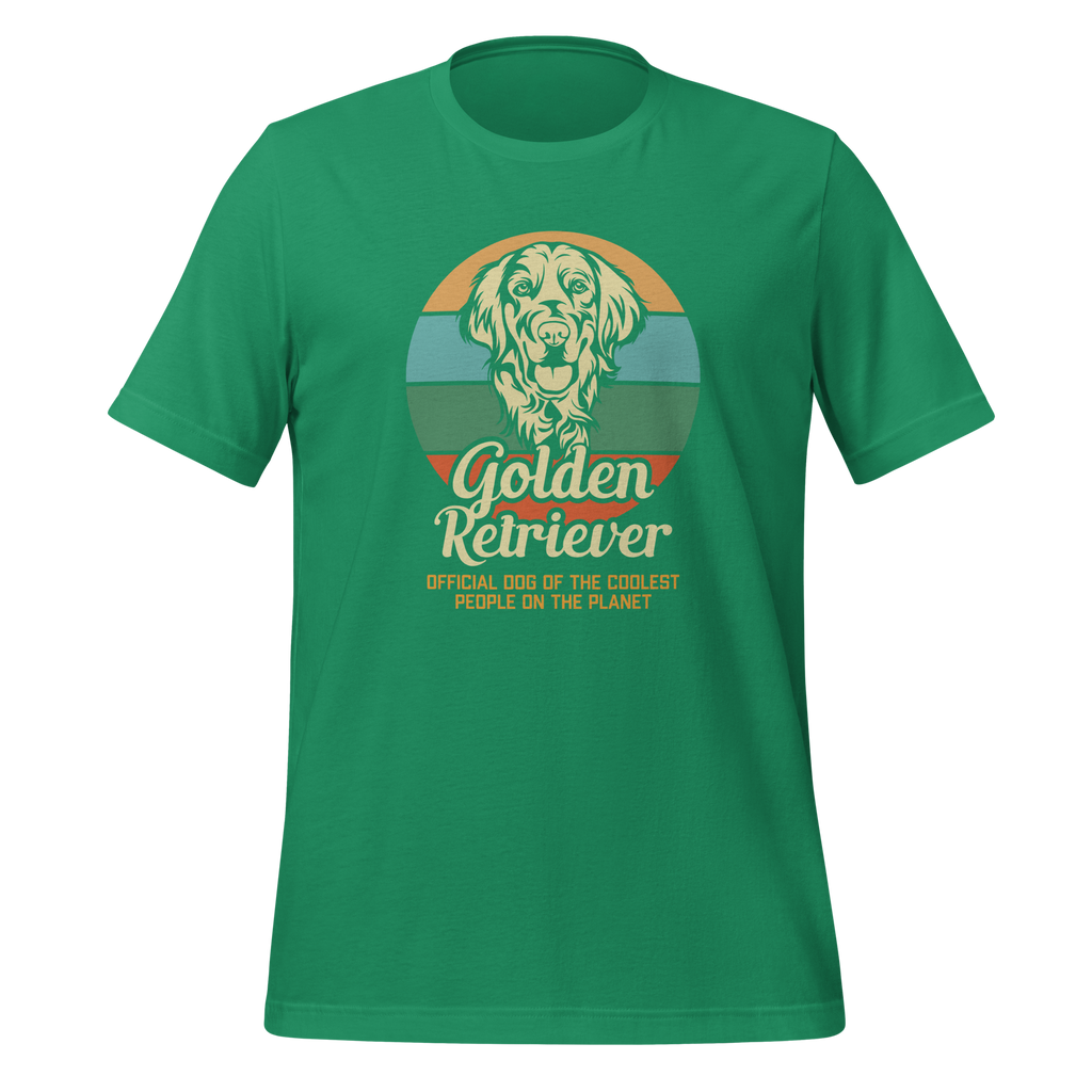 Golden Retriever Glückseligkeit Unisex T-Shirt