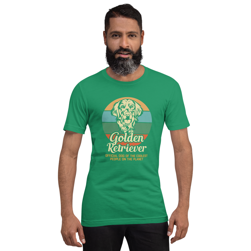 Golden Retriever Glückseligkeit Unisex T-Shirt