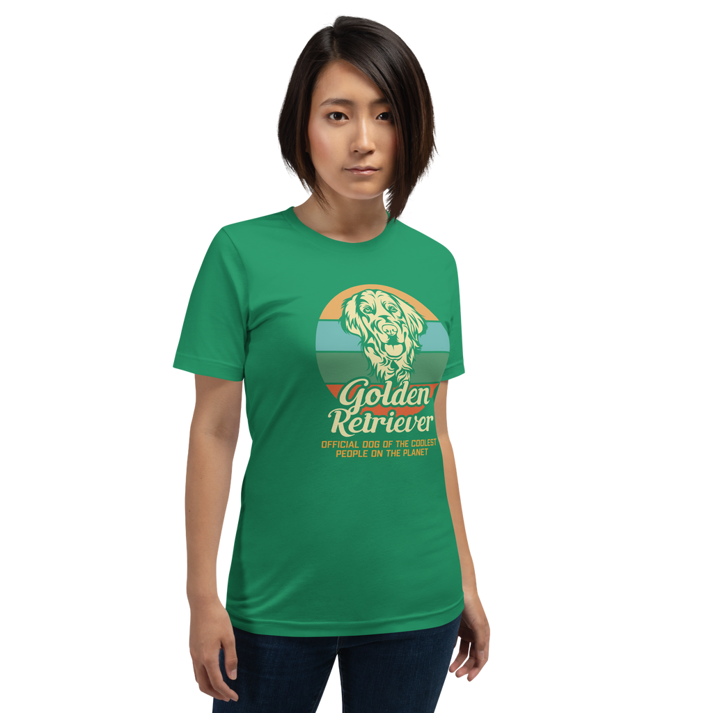 Golden Retriever Glückseligkeit Unisex T-Shirt