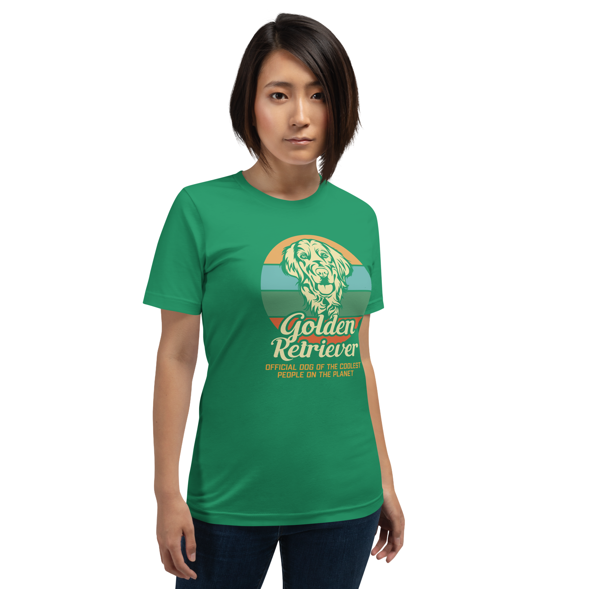 GOLDEN RETRIEVER BLISS unisex t-shirt