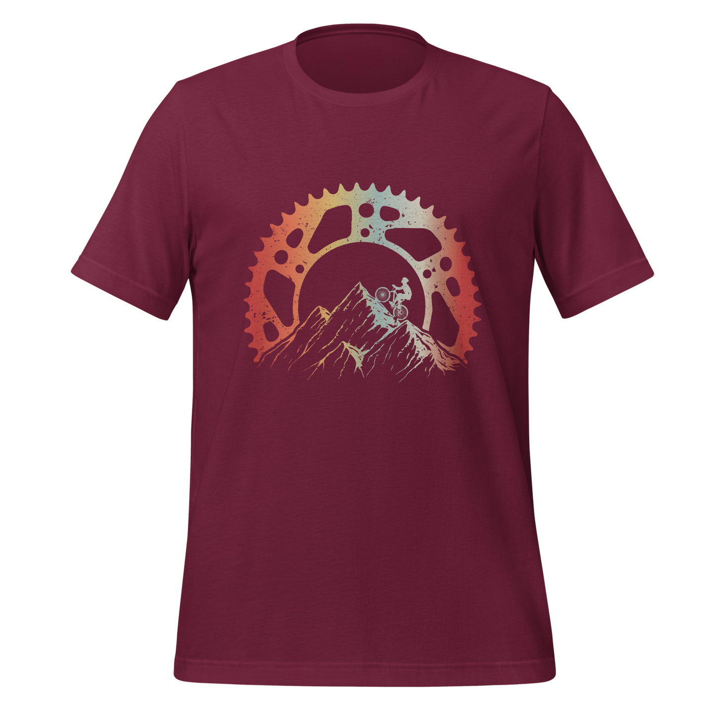 BIKING ADVENTURE unisex cycling t-shirt