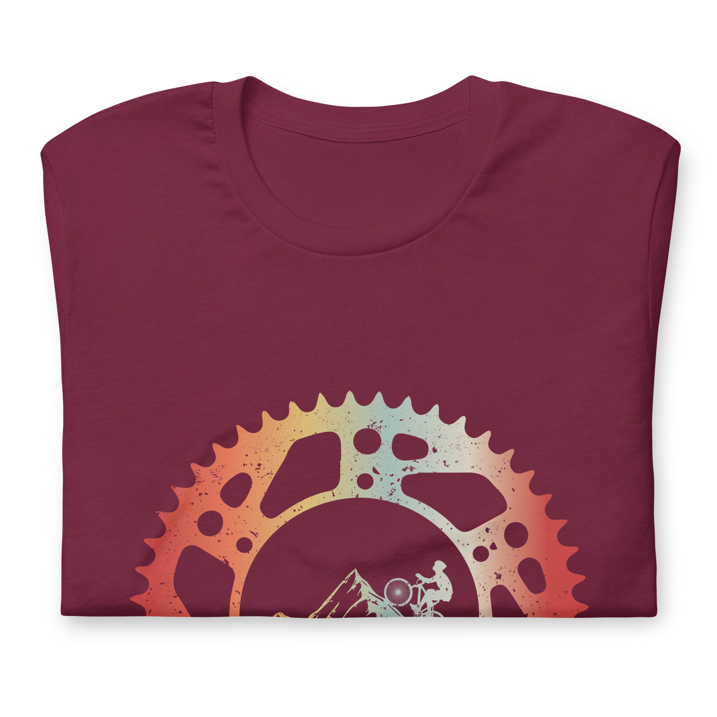 BIKING ADVENTURE unisex cycling t-shirt