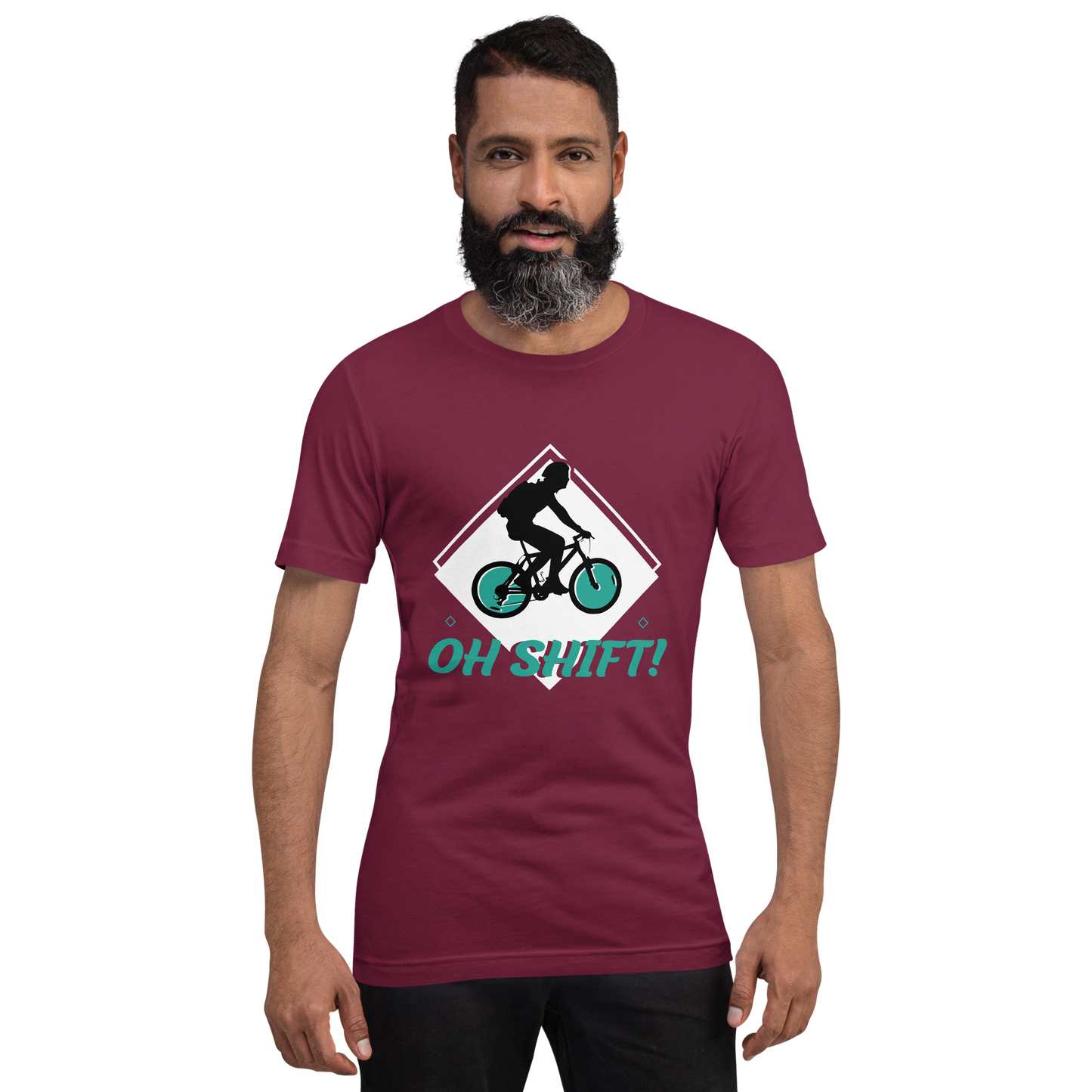 OH SHIFT unisex cycling t-shirt