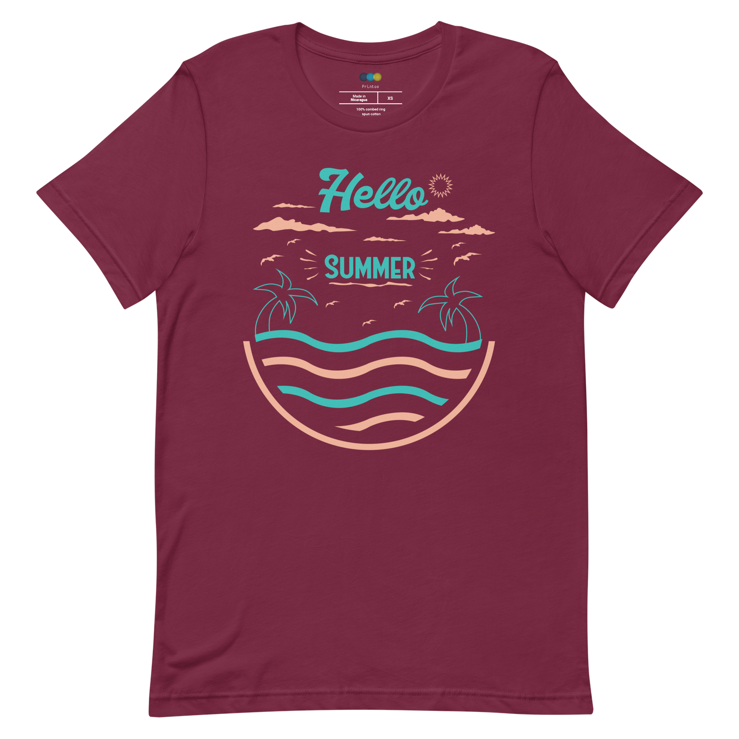 HELLO SUMMER  Summer series unisex t-shirt