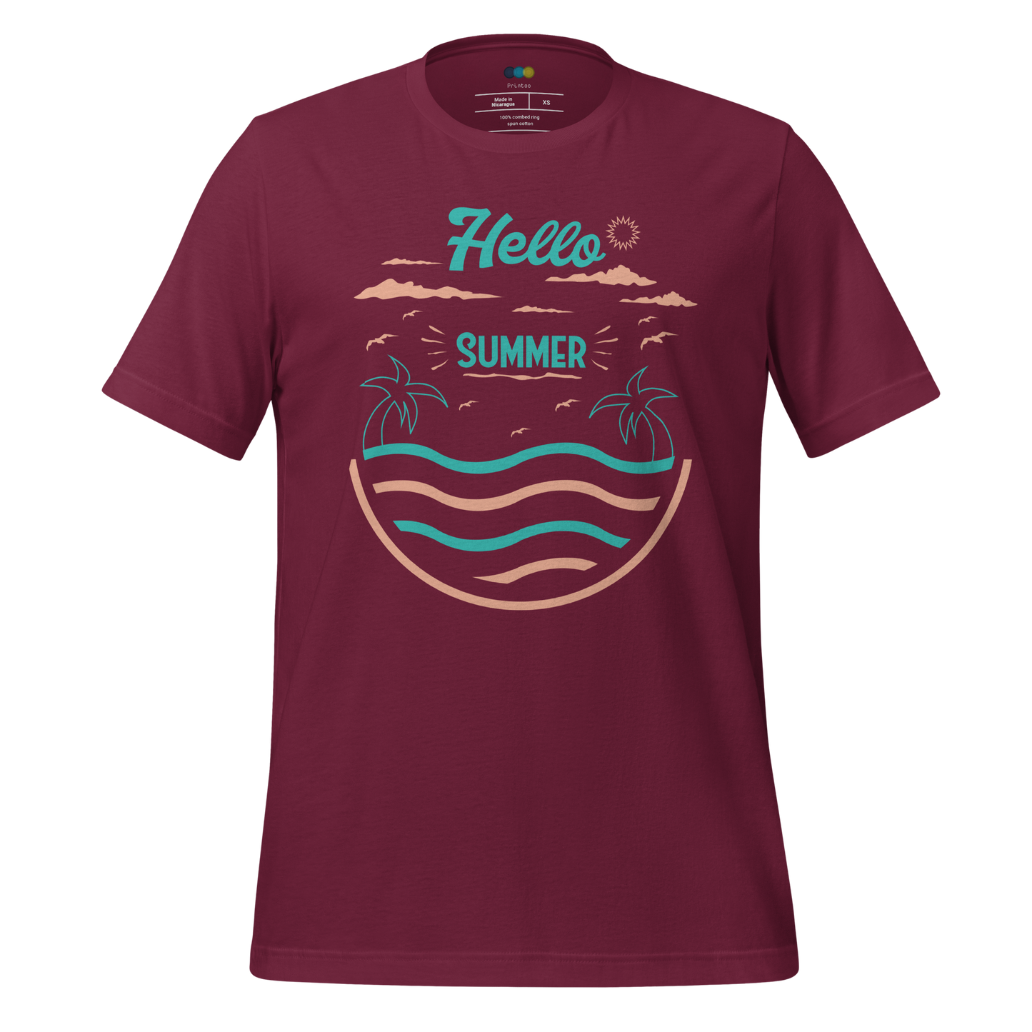 HELLO SUMMER  Summer series unisex t-shirt