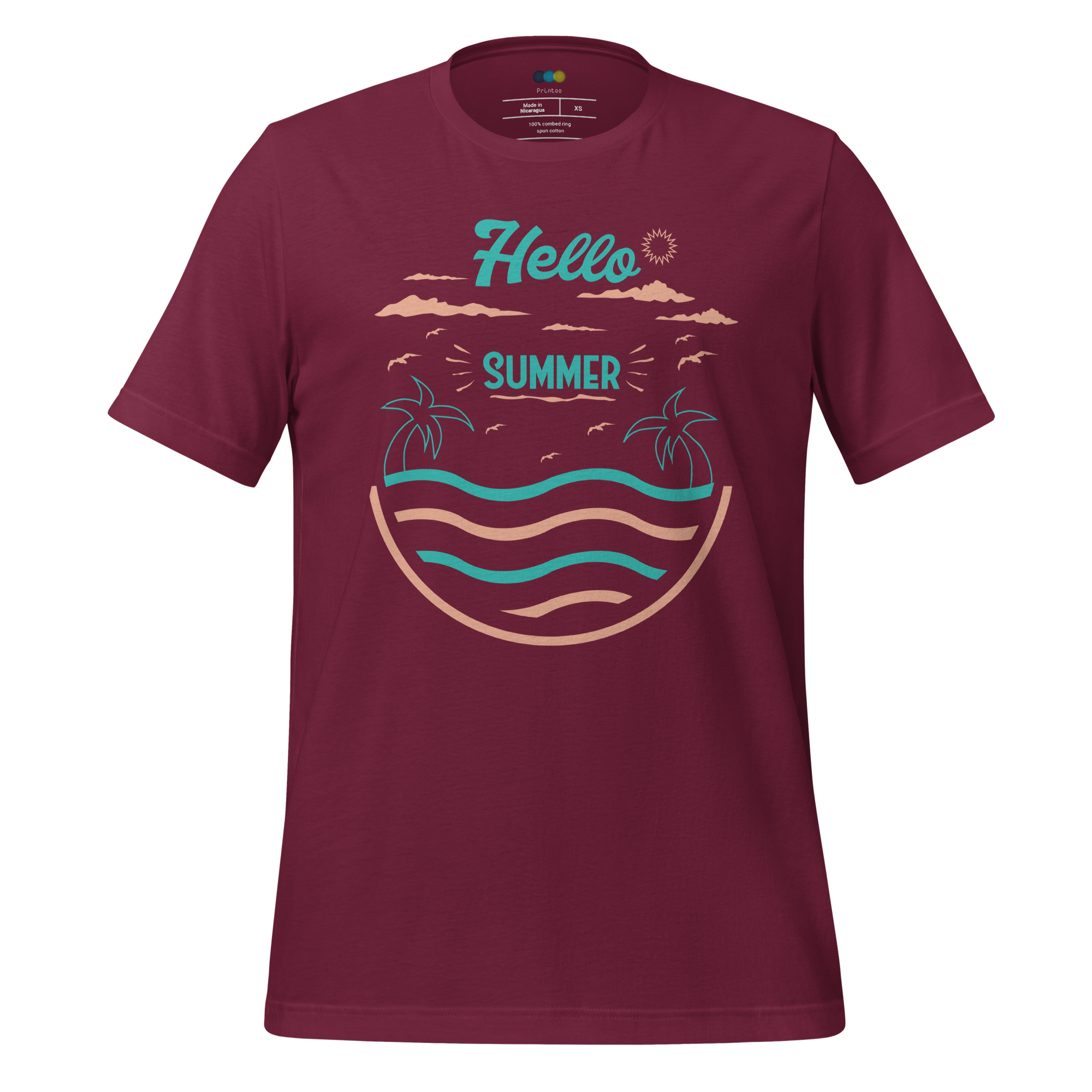 Camiseta unisex serie verano HOLA VERANO