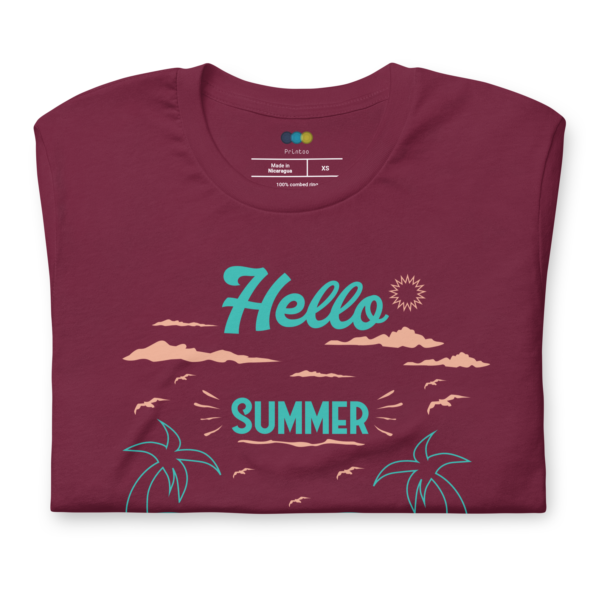 Camiseta unisex serie verano HOLA VERANO