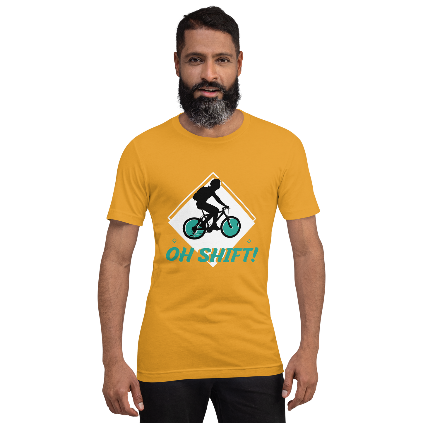 OH SHIFT unisex cycling t-shirt