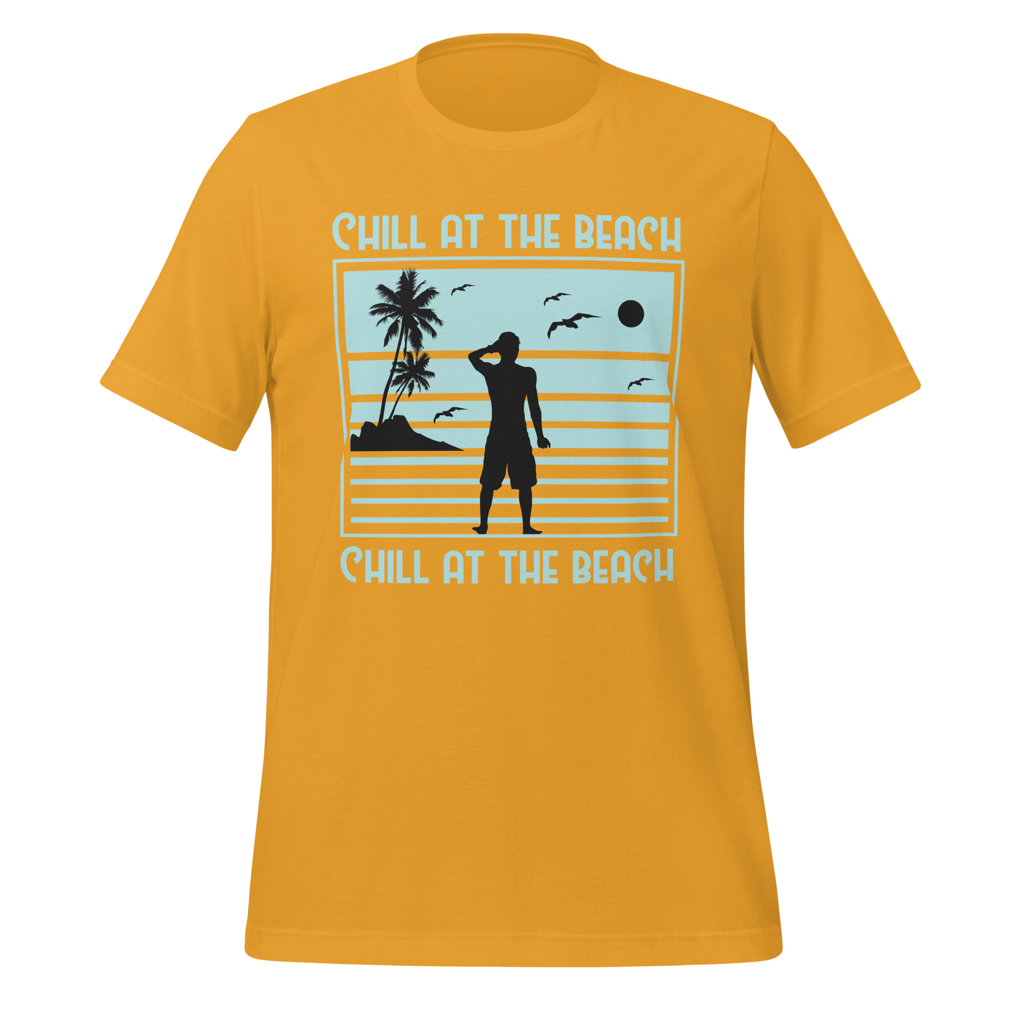 Camiseta unisex CHILL AT THE BEACH