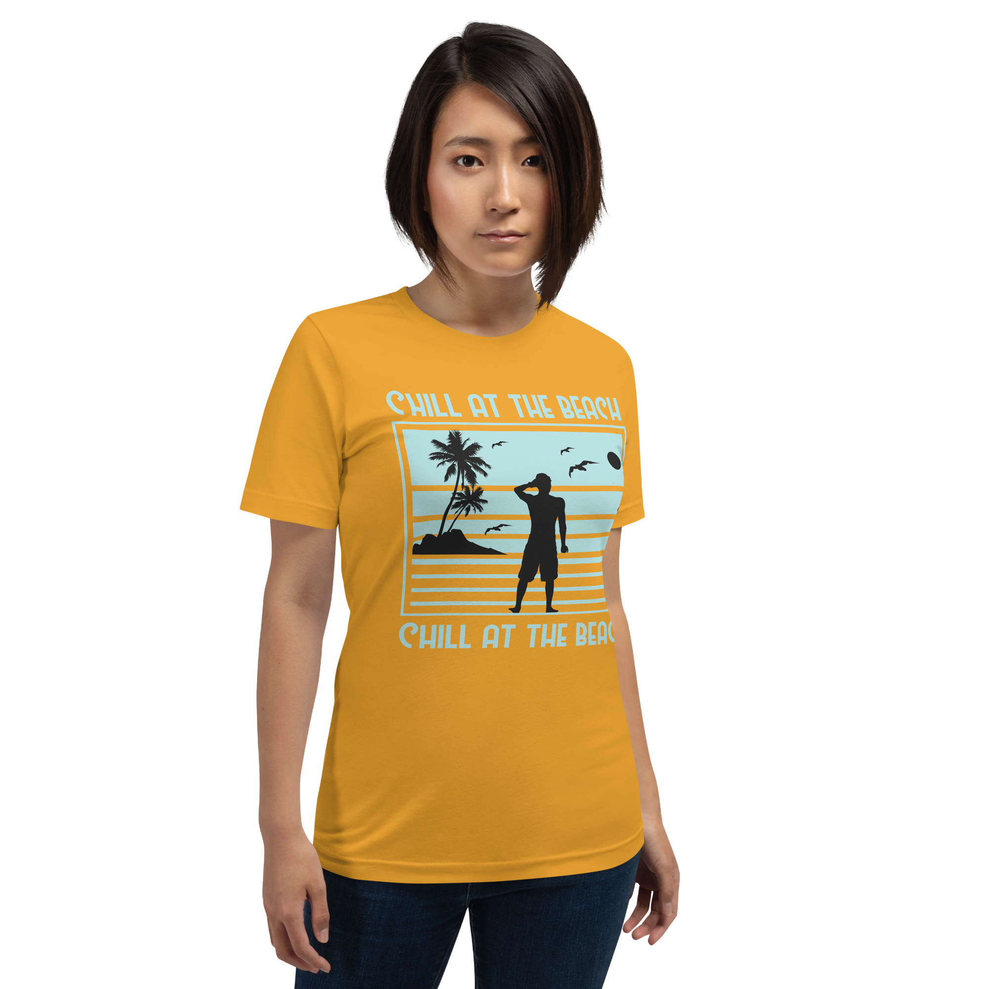 Camiseta unisex CHILL AT THE BEACH