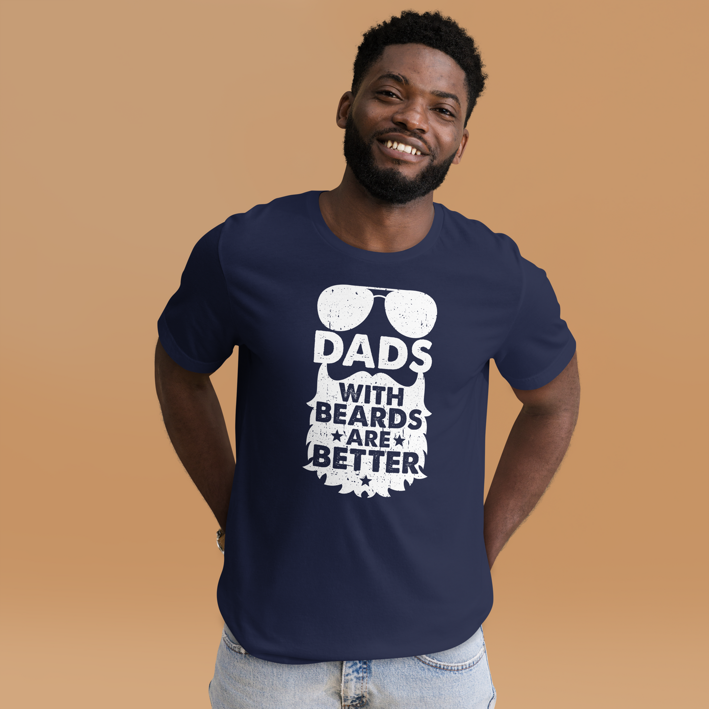 DADS WITH BEARDS Unisex t-shirt