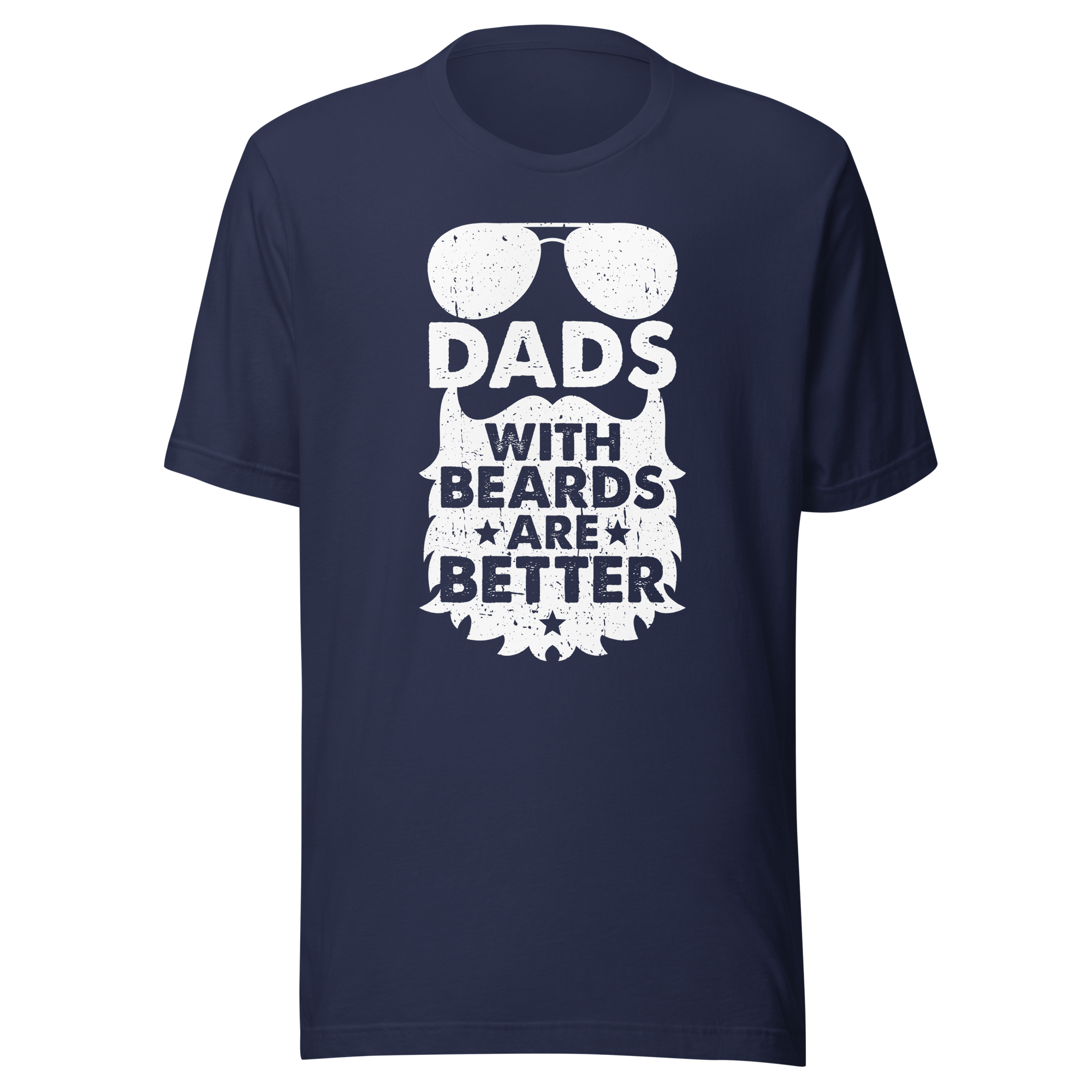 DADS WITH BEARDS men's t-shirt