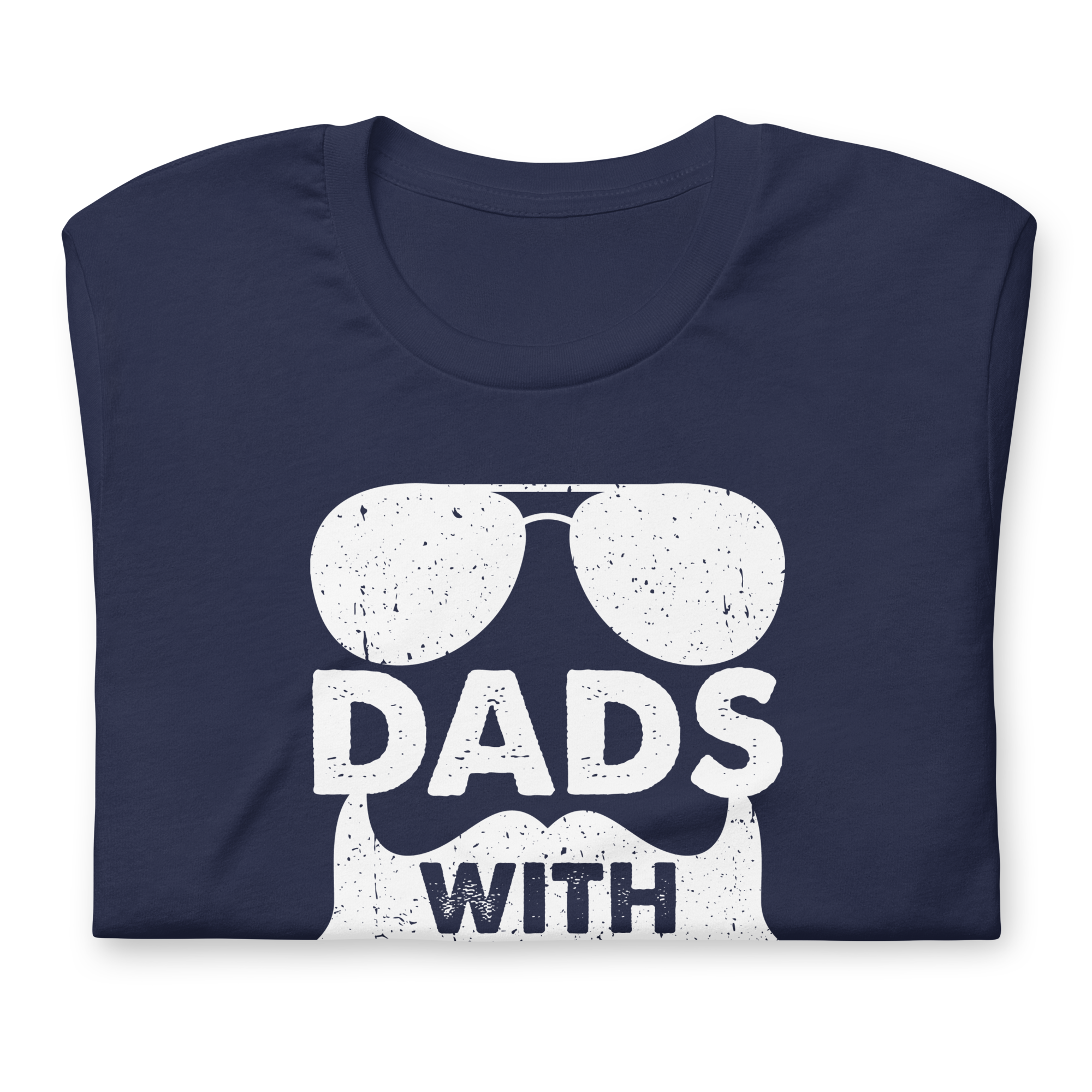 DADS WITH BEARDS men's t-shirt