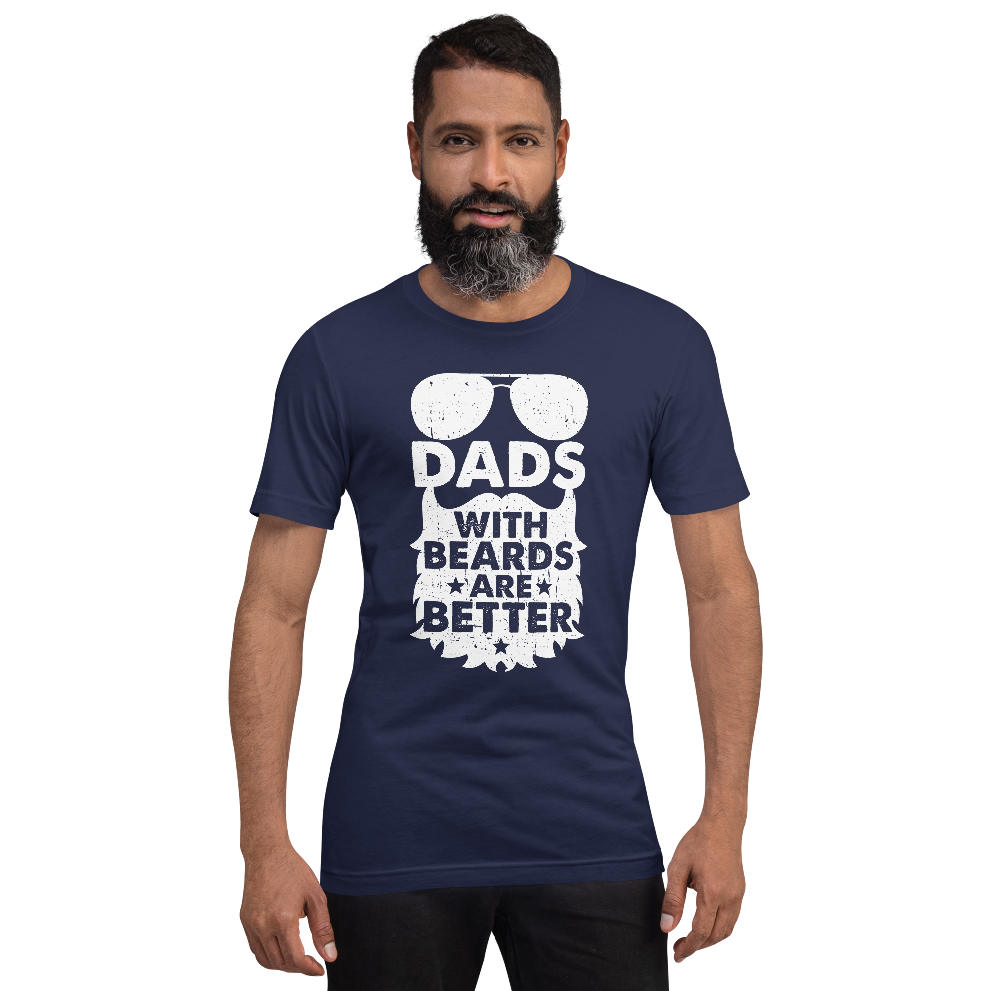 DADS WITH BEARDS men's t-shirt