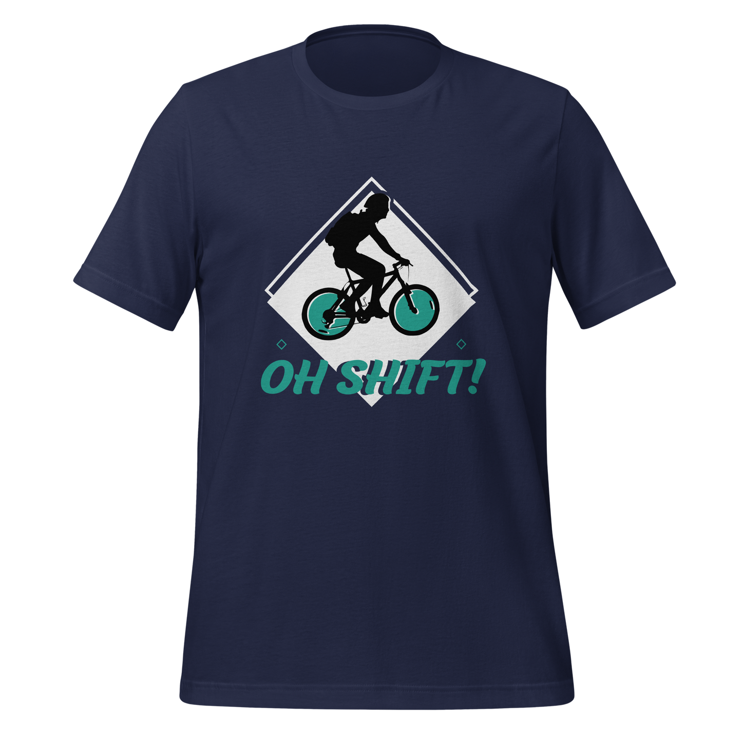 OH SHIFT unisex cycling t-shirt