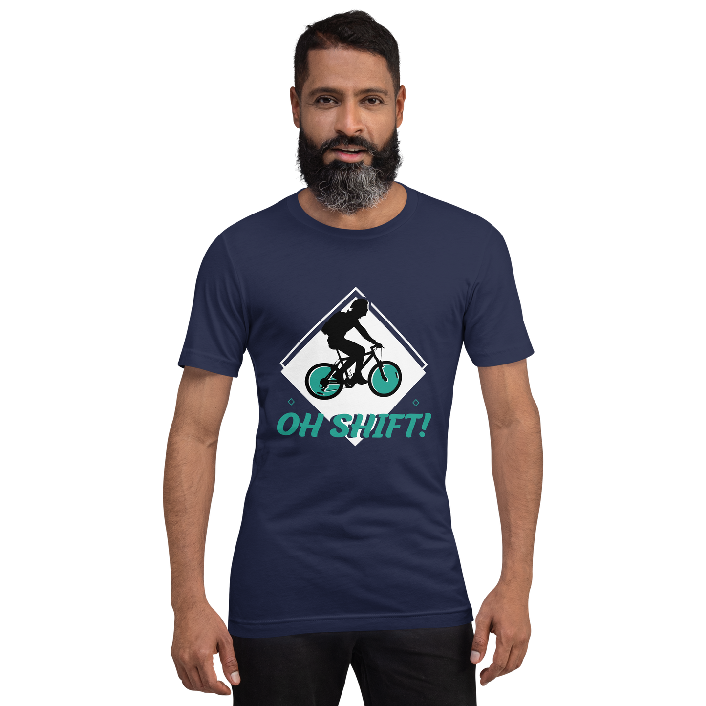 OH SHIFT unisex cycling t-shirt