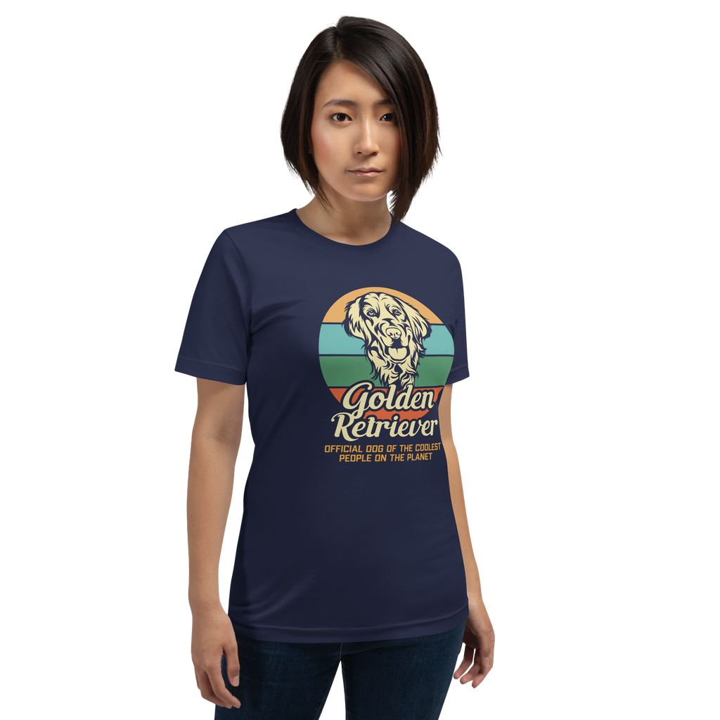 Golden Retriever Glückseligkeit Unisex T-Shirt