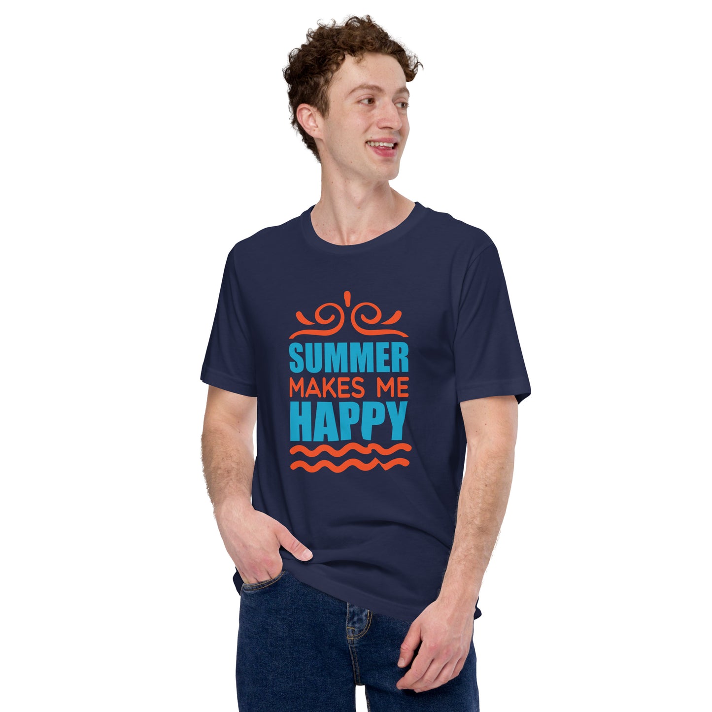 HAPPY SUMMER  Summer series unisex t-shirt