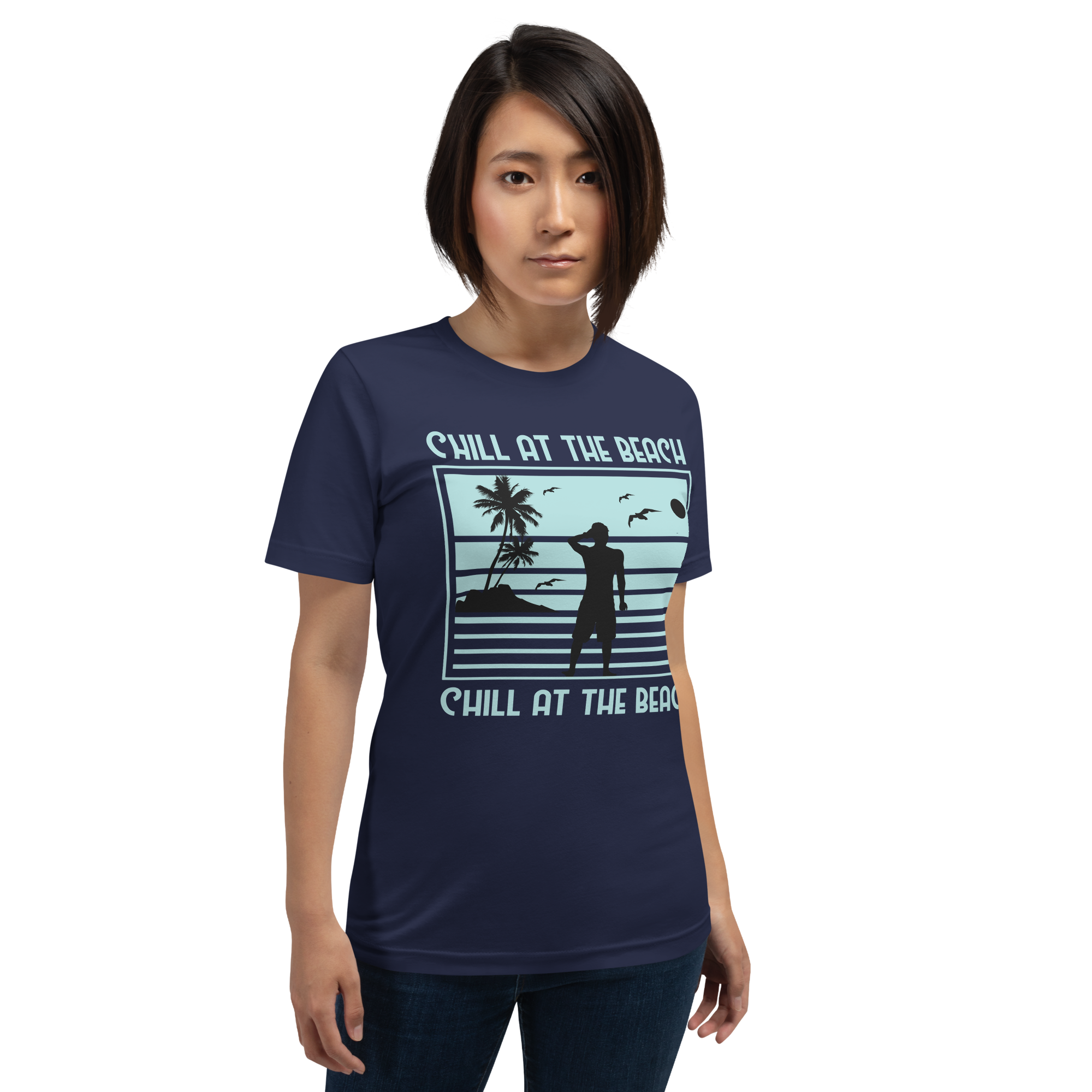 Camiseta unisex CHILL AT THE BEACH