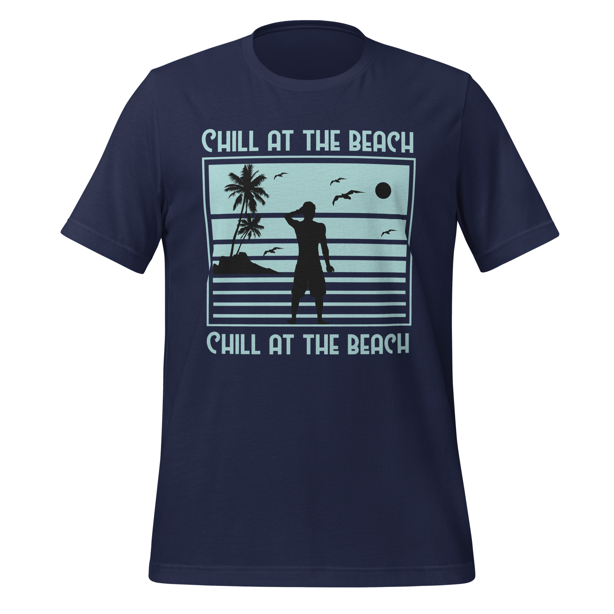 Camiseta unisex CHILL AT THE BEACH