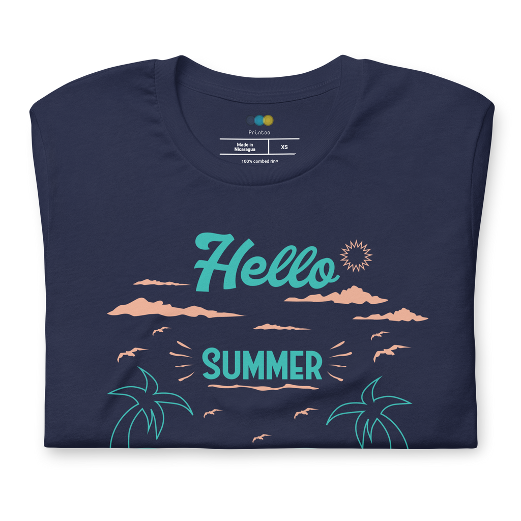 HELLO SUMMER  unisex t-shirt