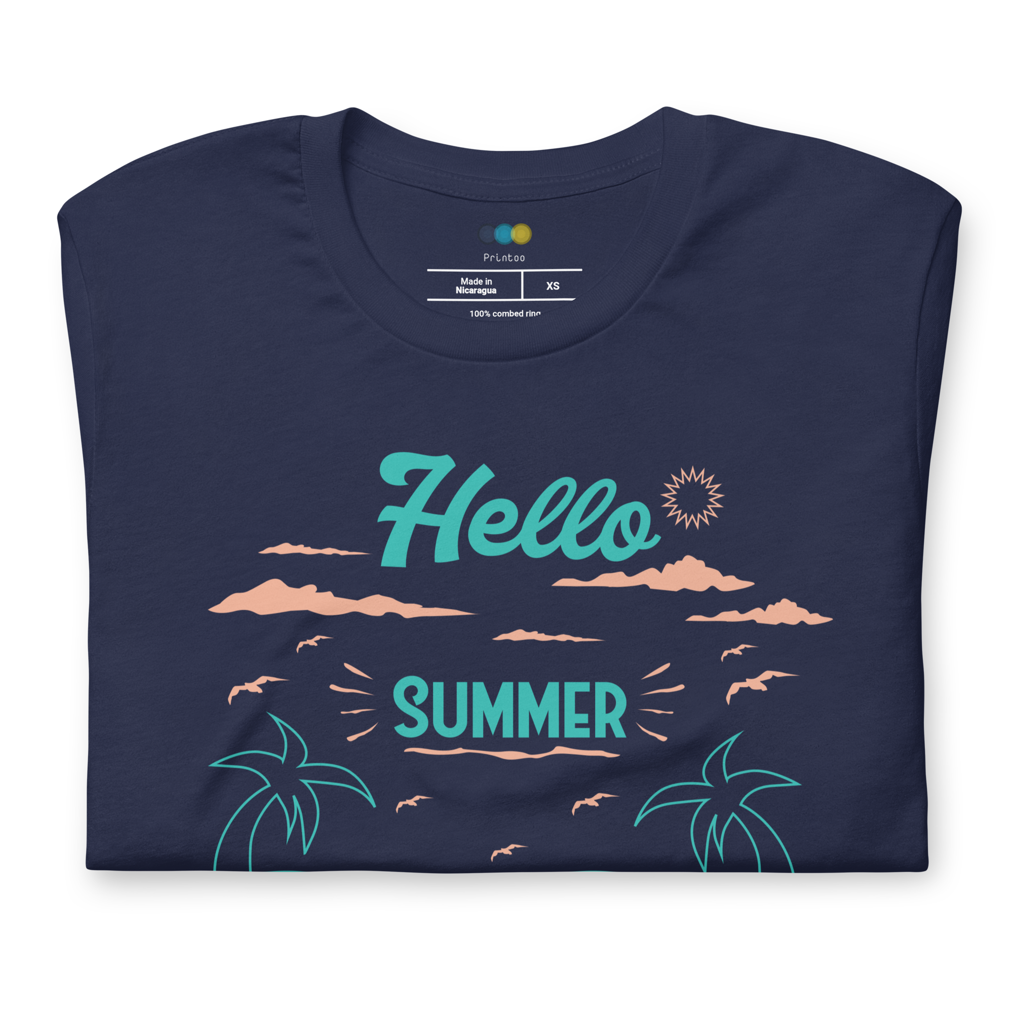 Camiseta unisex serie verano HOLA VERANO