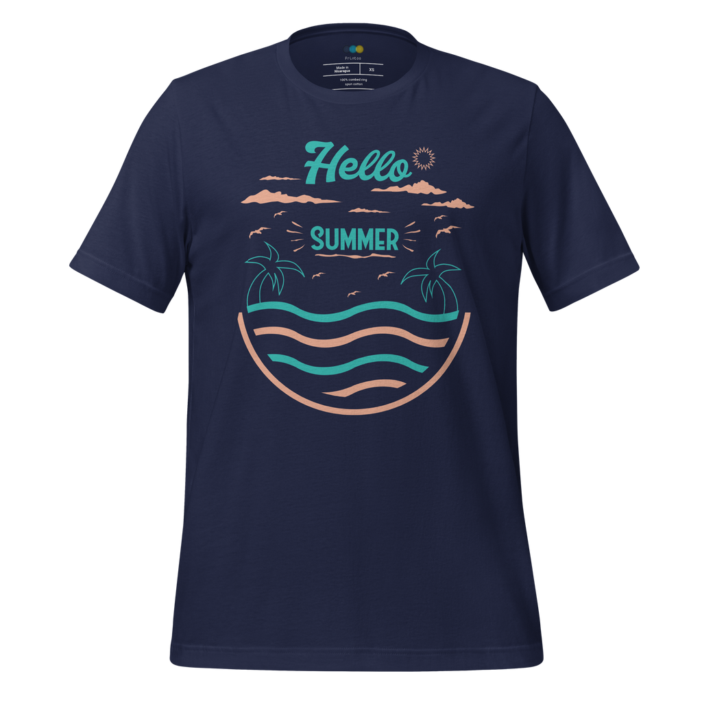 HELLO SUMMER  unisex t-shirt