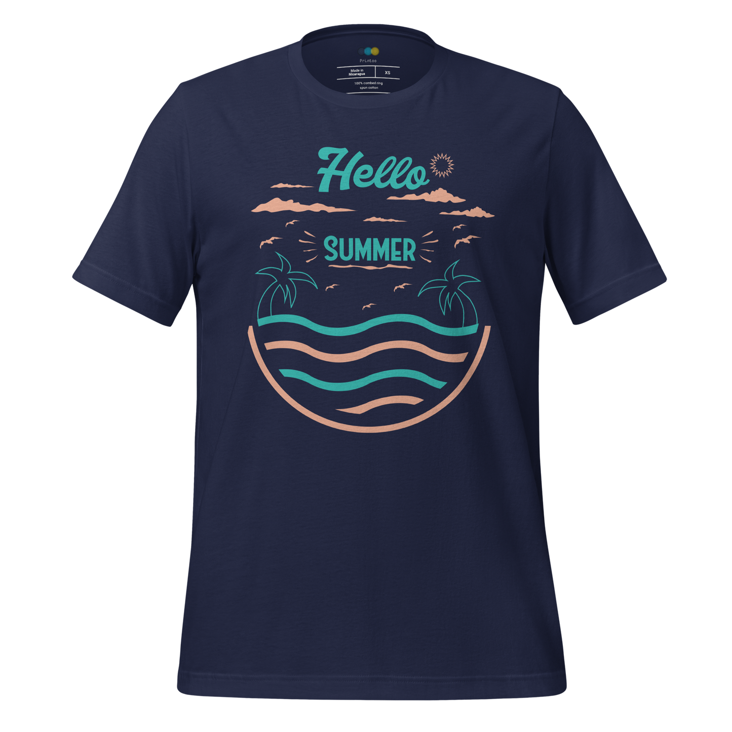 HELLO SUMMER  Summer series unisex t-shirt