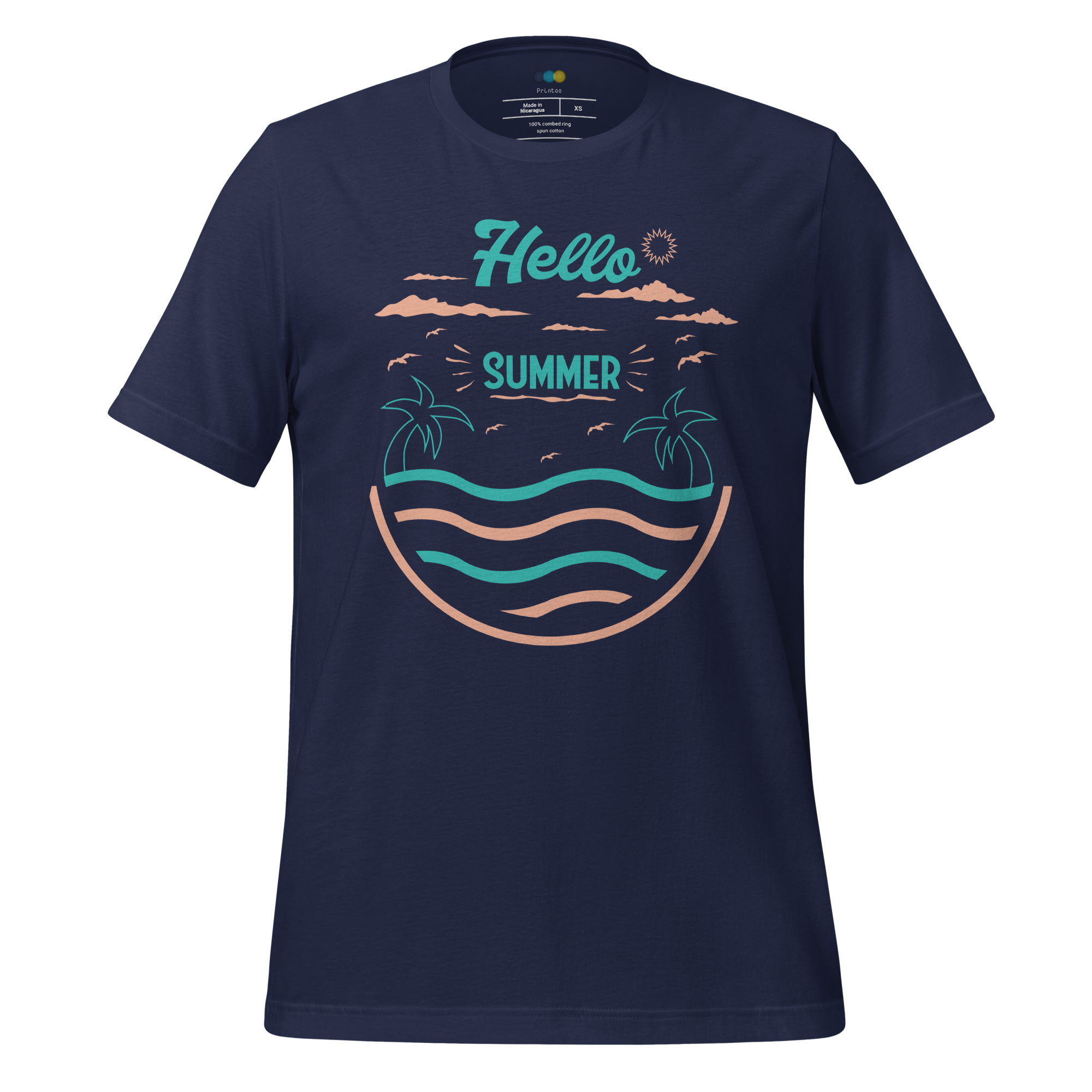 Camiseta unisex serie verano HOLA VERANO