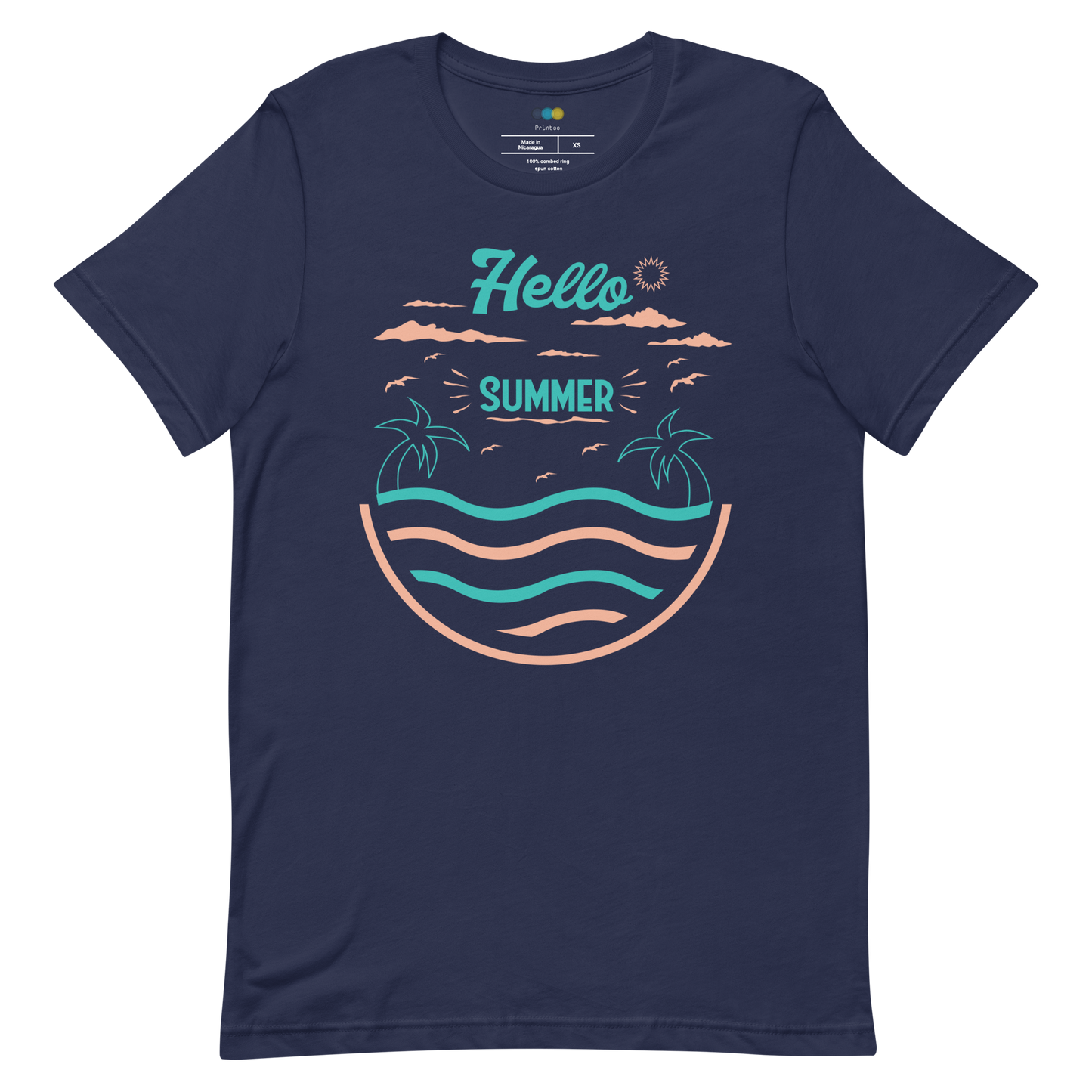 HELLO SUMMER  Summer series unisex t-shirt