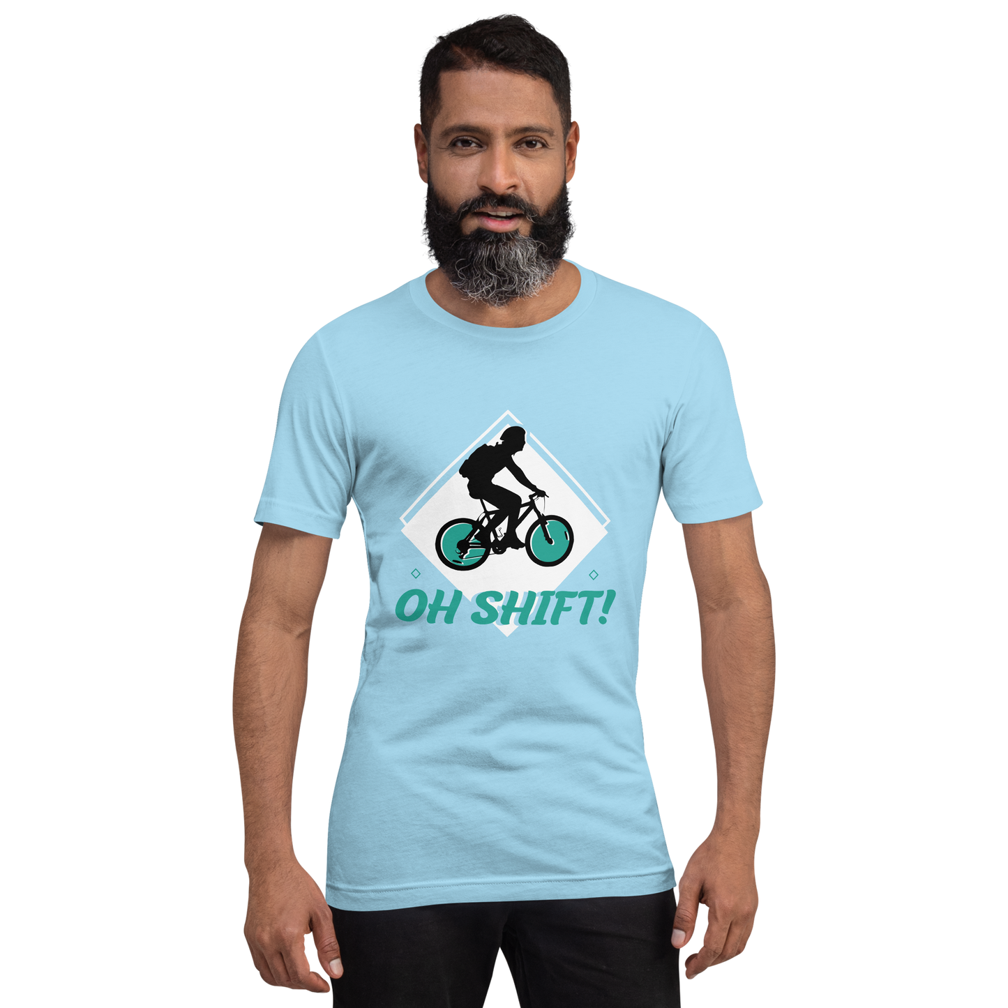 OH SHIFT unisex cycling t-shirt