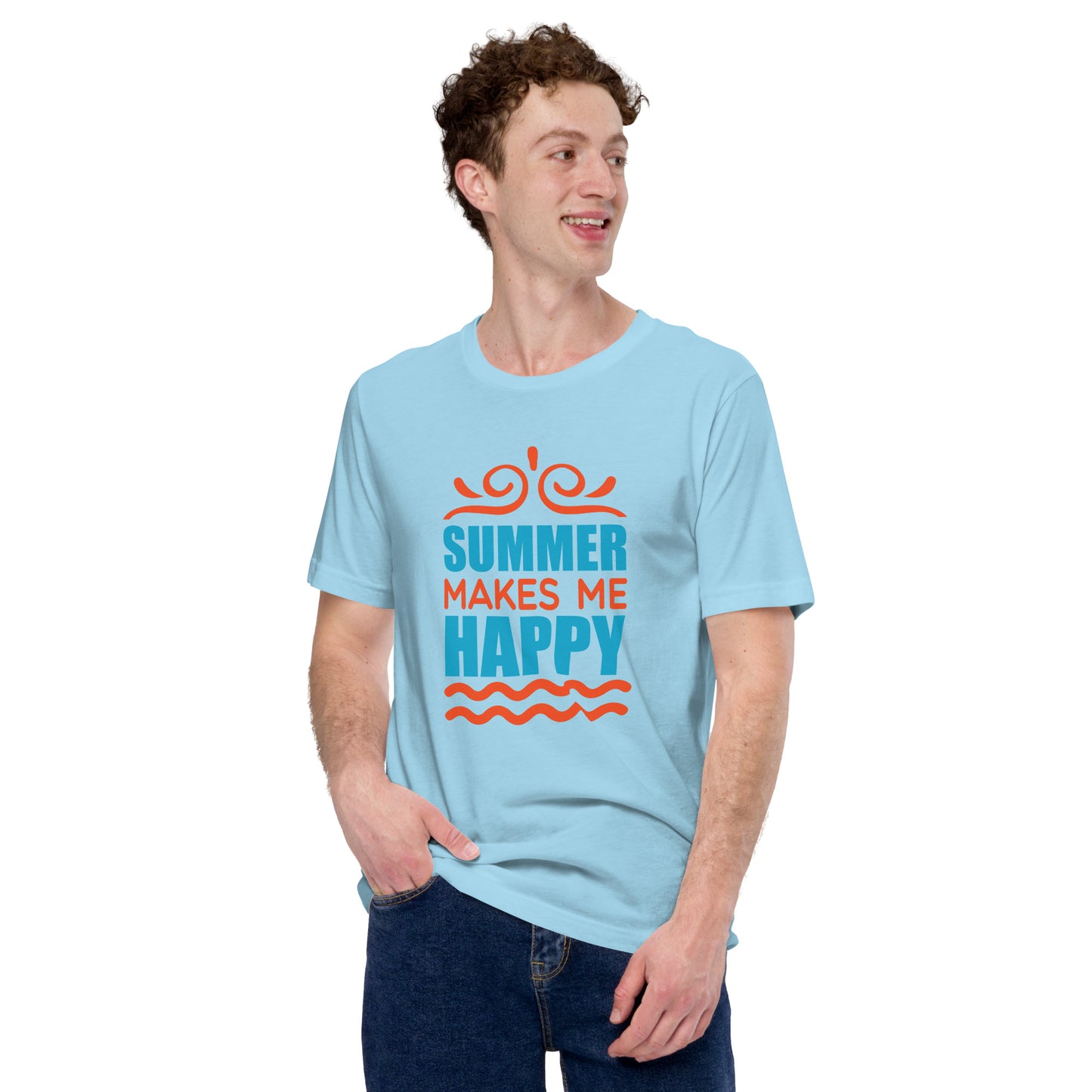 HAPPY SUMMER  Summer series unisex t-shirt