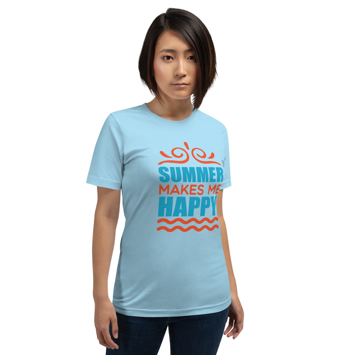 HAPPY SUMMER  Summer series unisex t-shirt