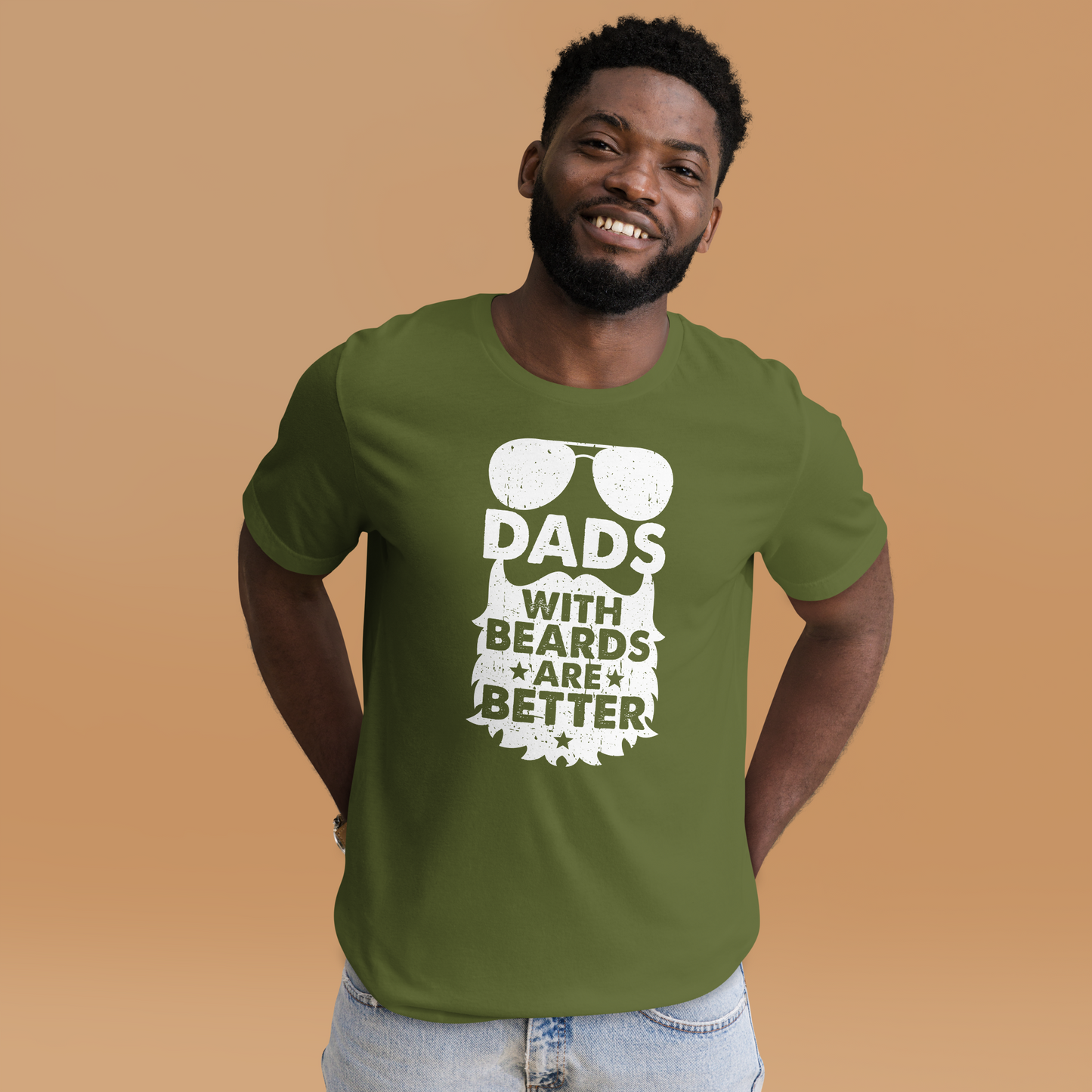 DADS WITH BEARDS Unisex t-shirt