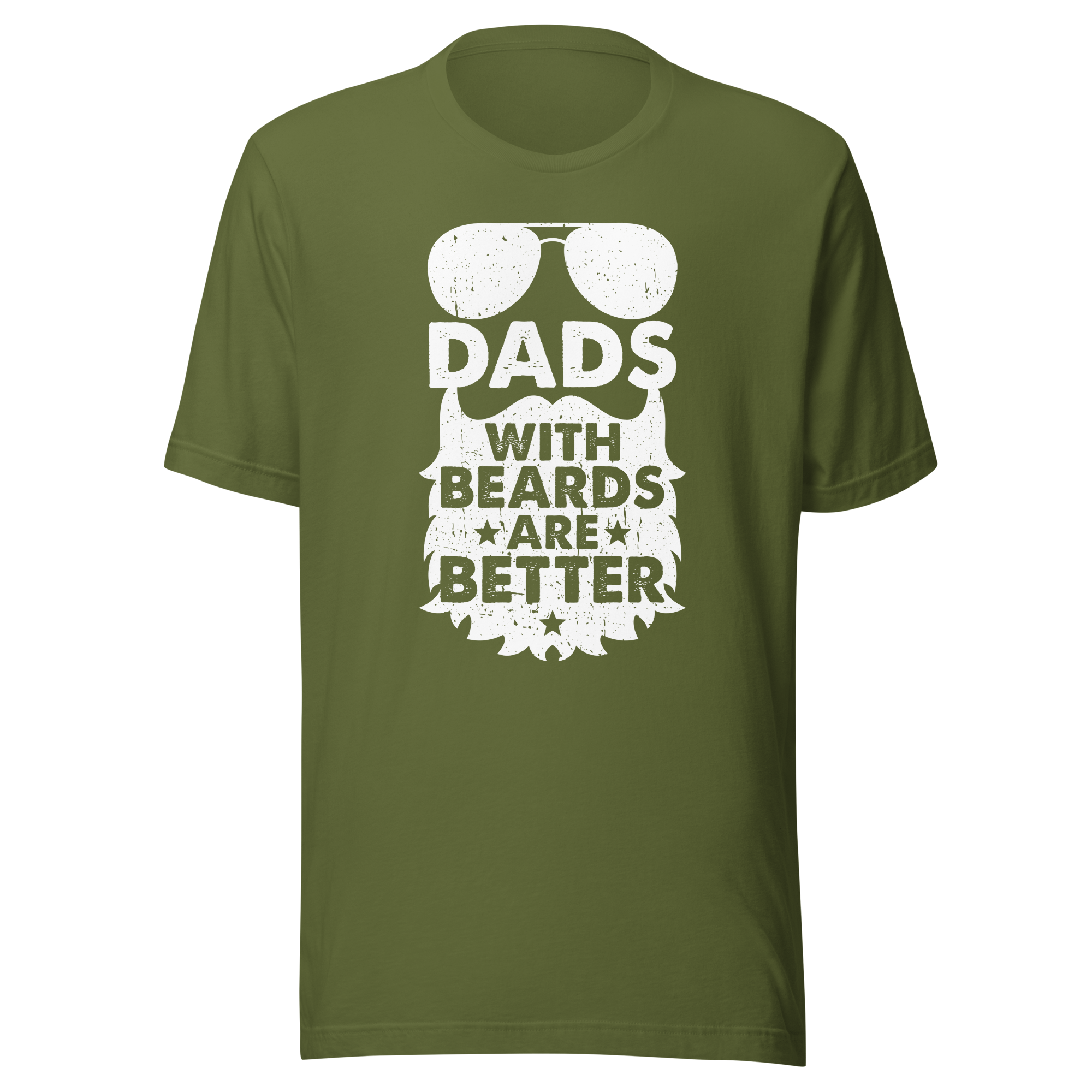 DADS WITH BEARDS men's t-shirt