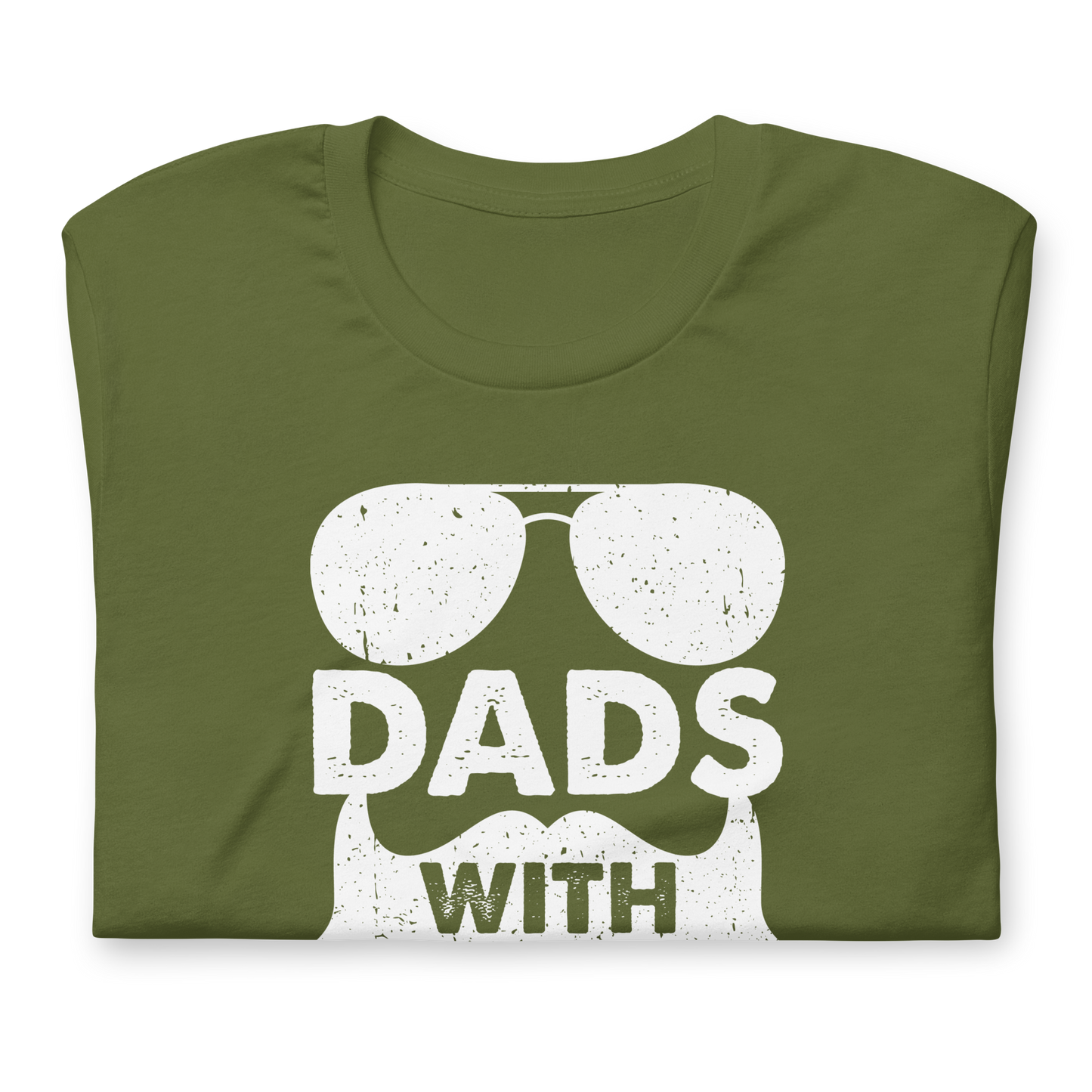 DADS WITH BEARDS Unisex t-shirt