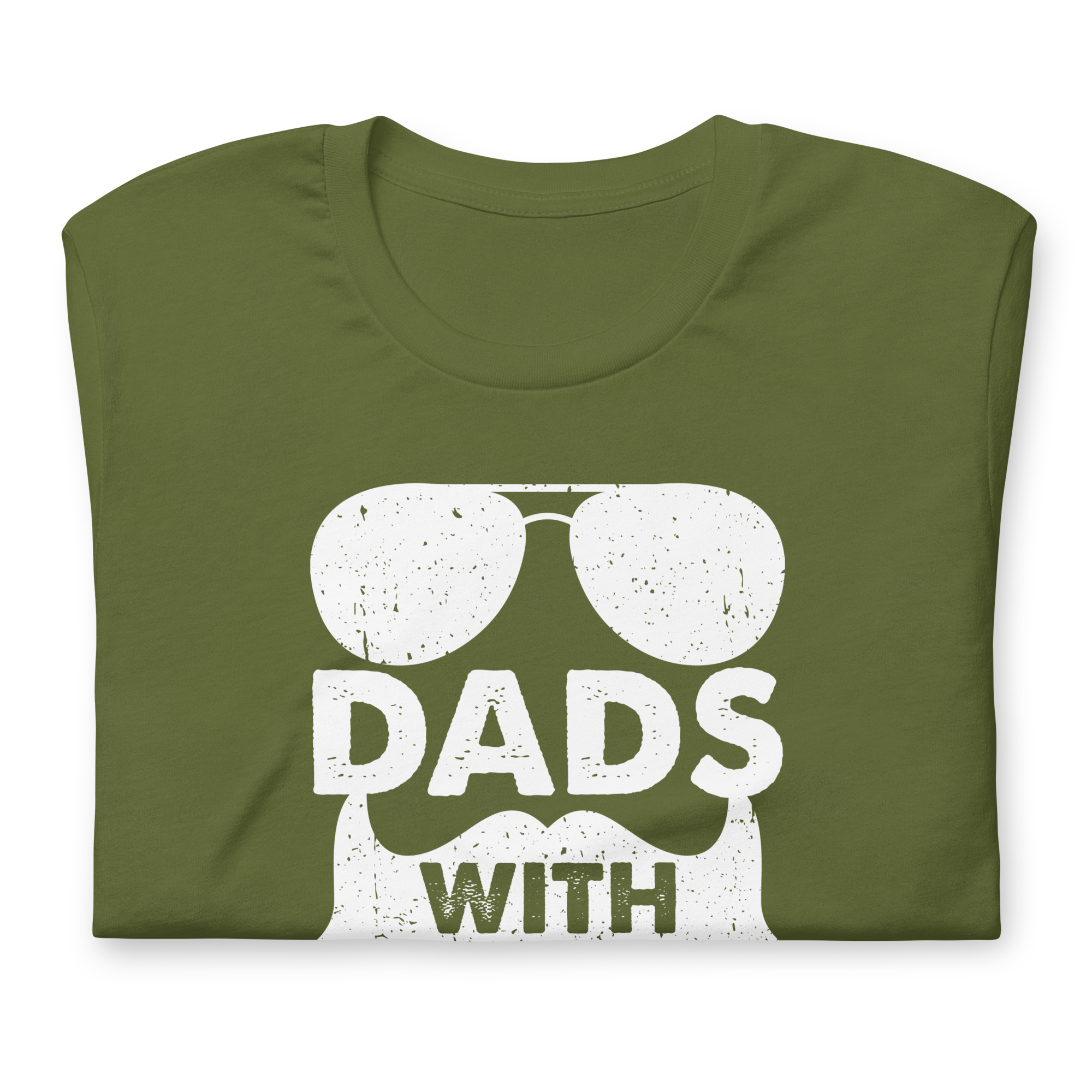 DADS WITH BEARDS men's t-shirt