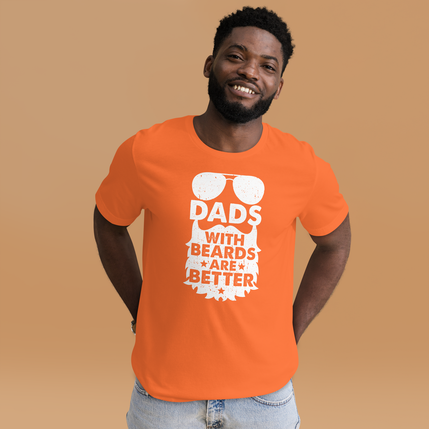 DADS WITH BEARDS Unisex t-shirt