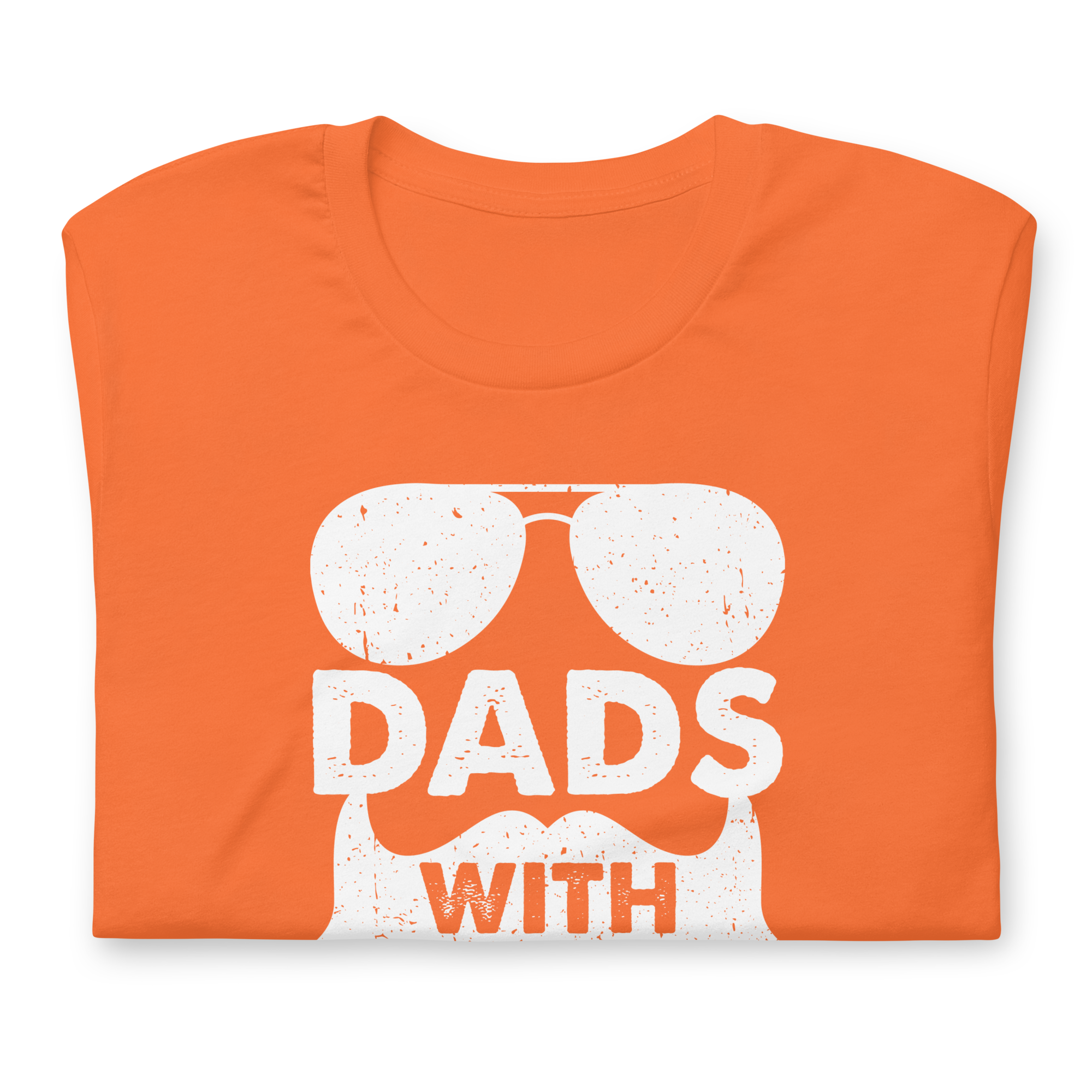 DADS WITH BEARDS men's t-shirt