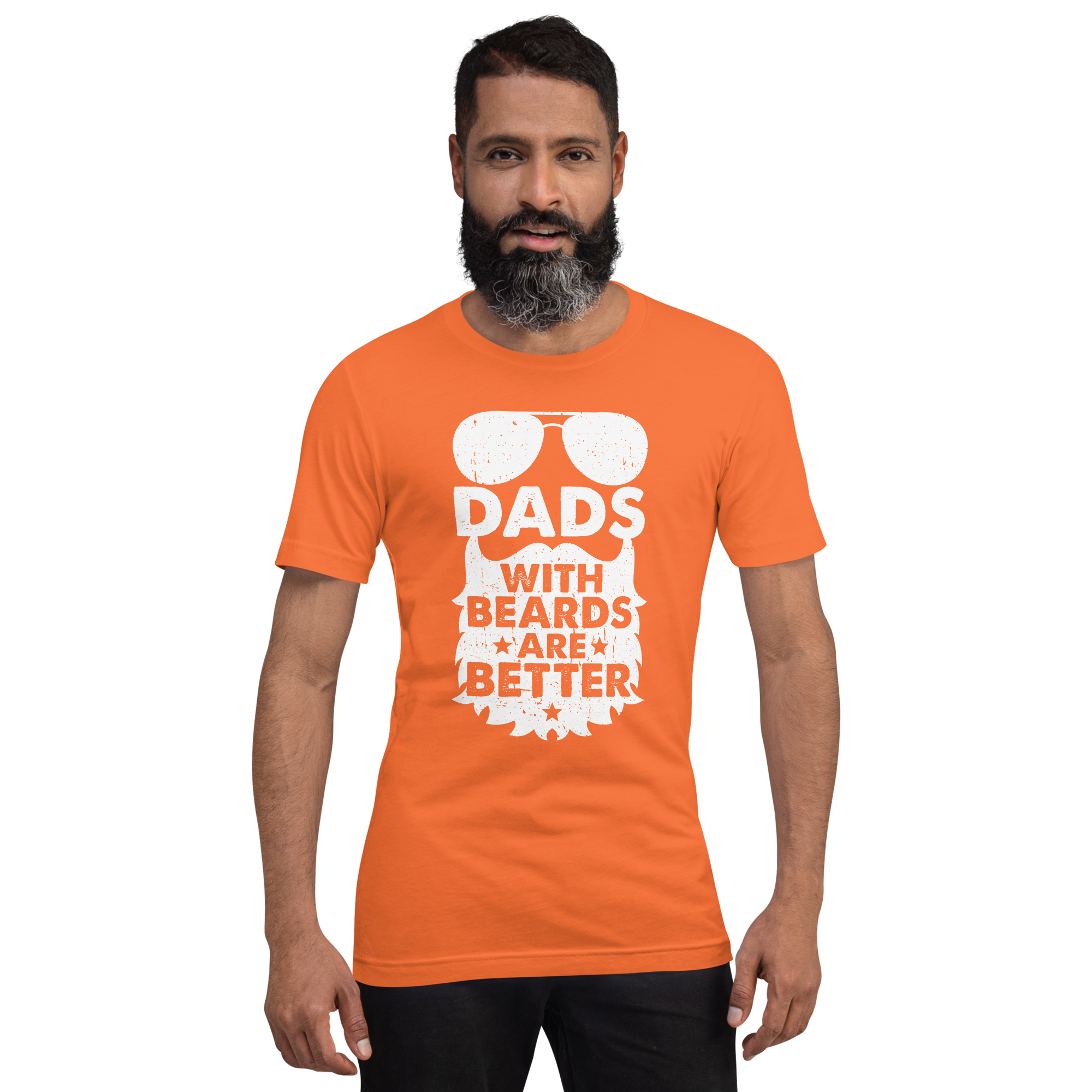 DADS WITH BEARDS men's t-shirt