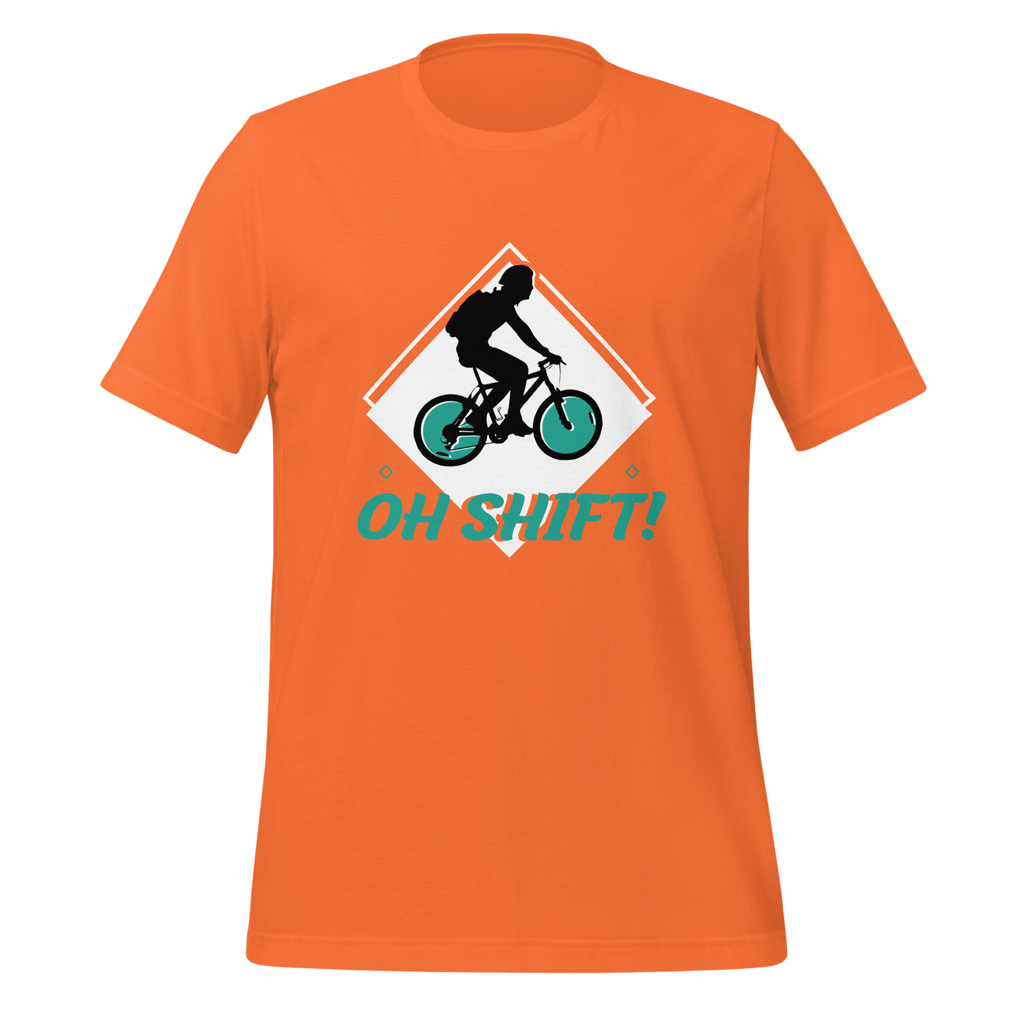 OH SHIFT unisex cycling t-shirt