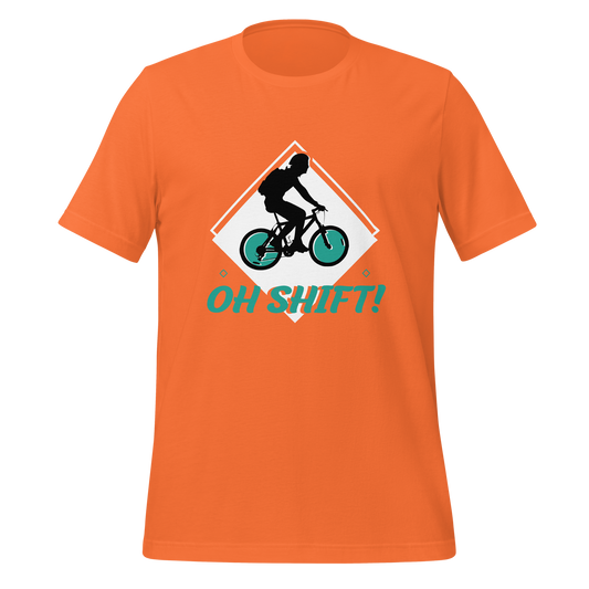 OH SHIFT unisex cycling t-shirt