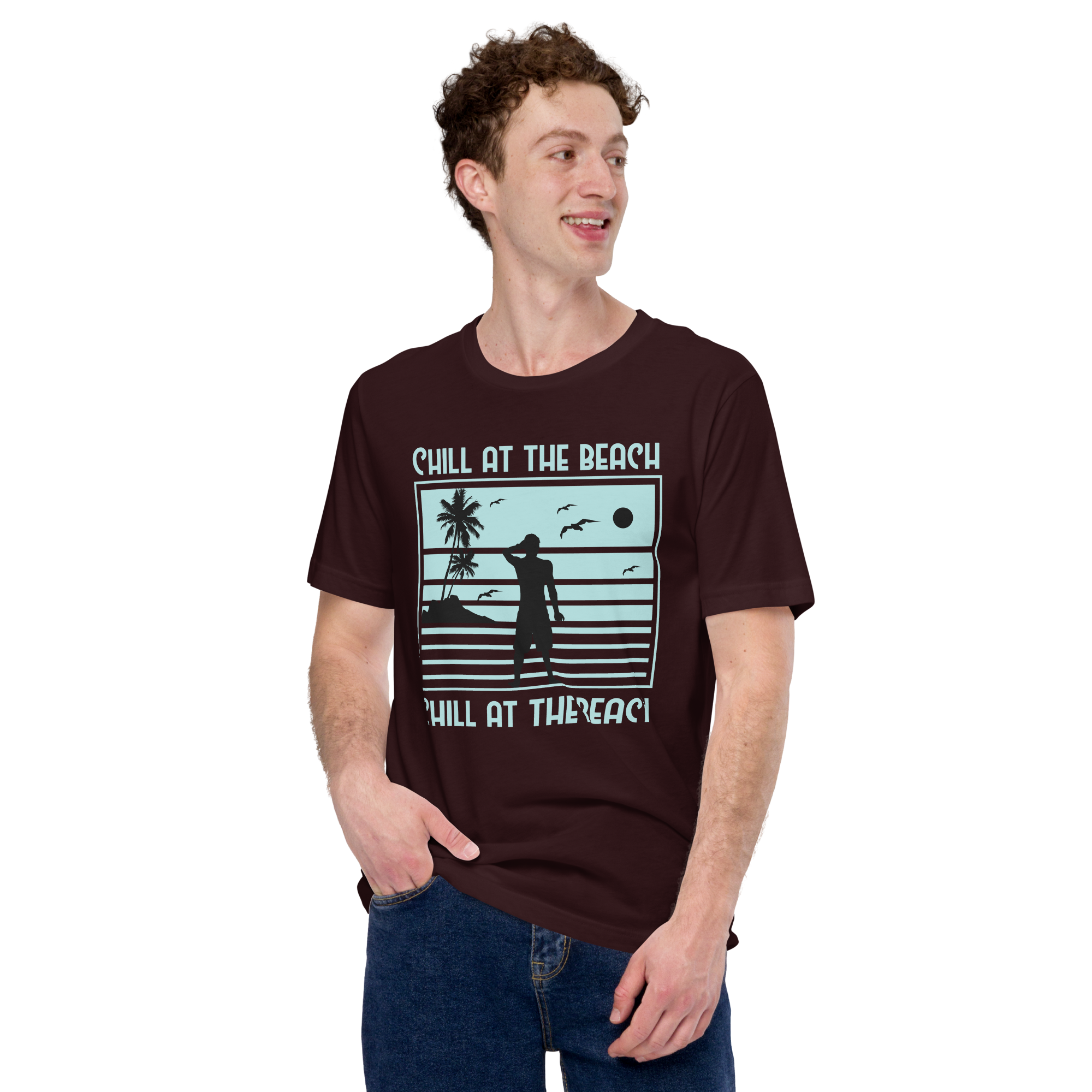 Camiseta unisex CHILL AT THE BEACH