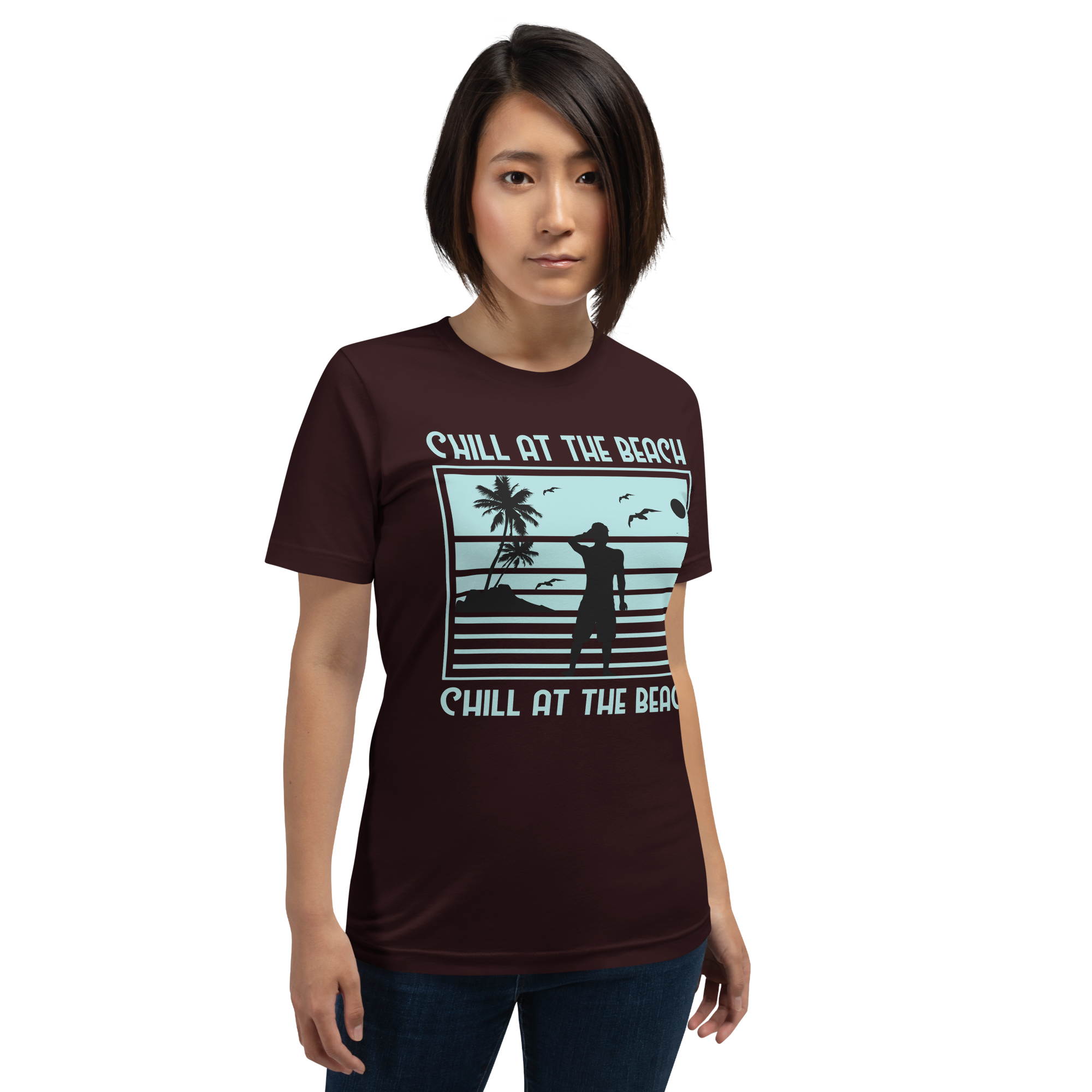 Camiseta unisex CHILL AT THE BEACH