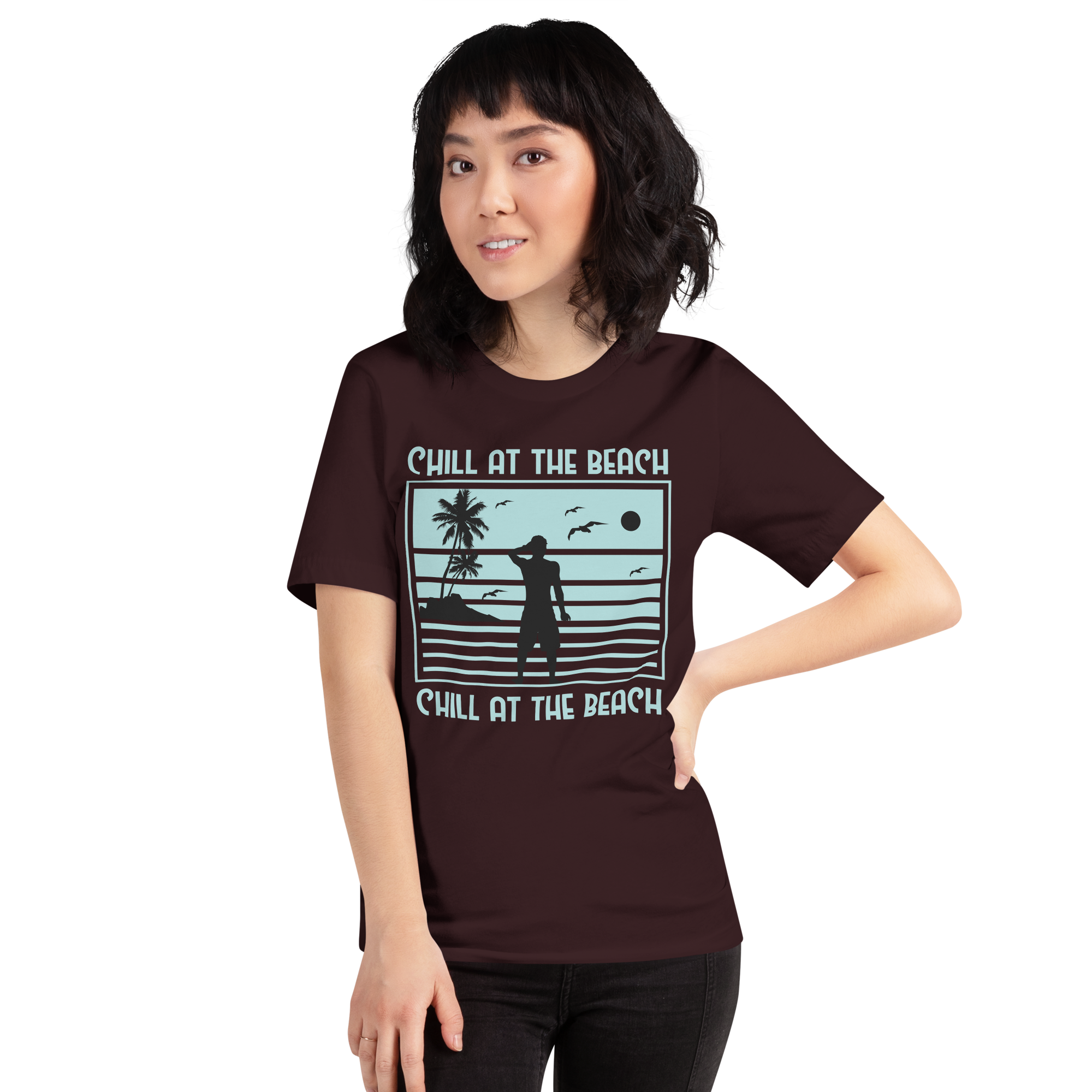 Camiseta unisex CHILL AT THE BEACH