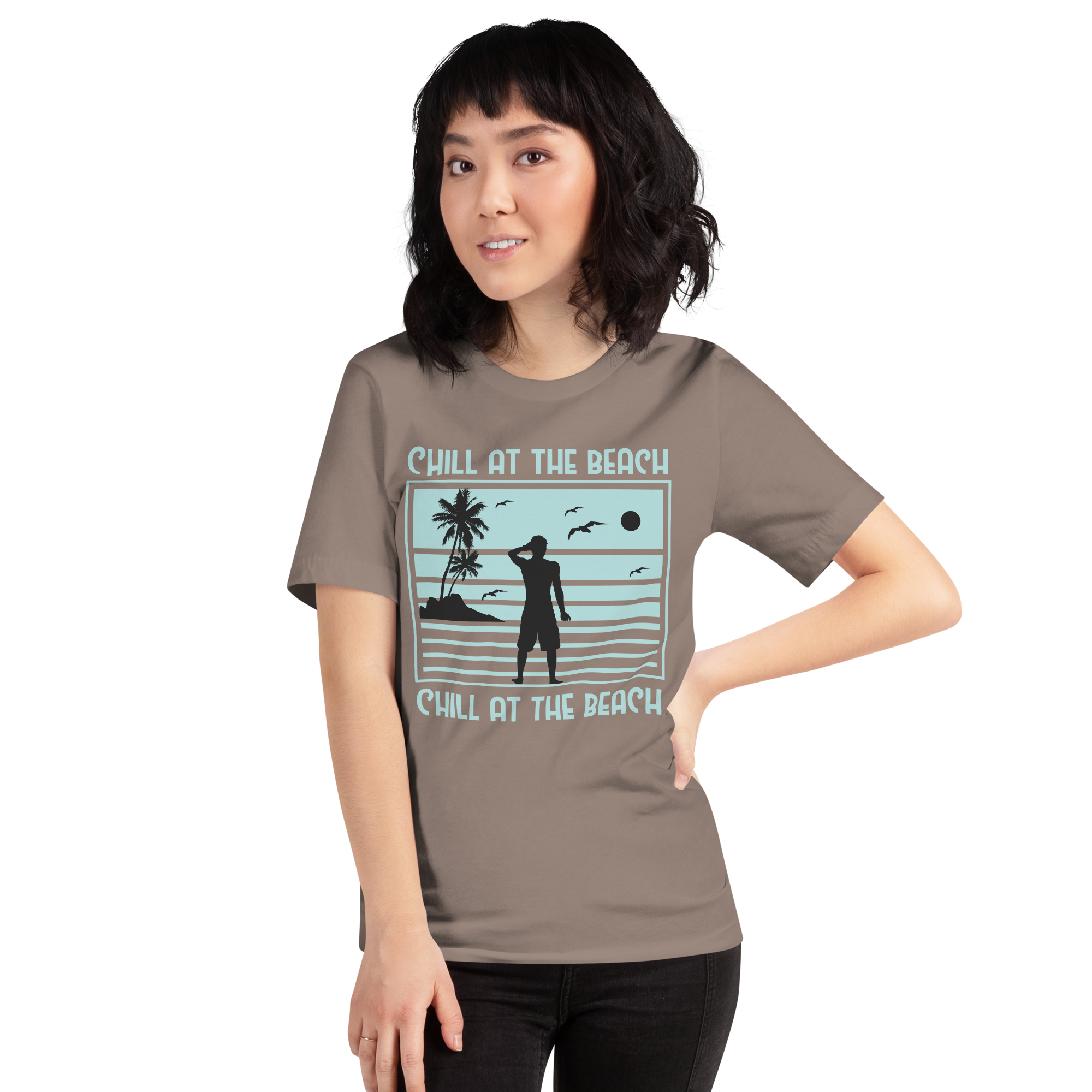 Camiseta unisex CHILL AT THE BEACH